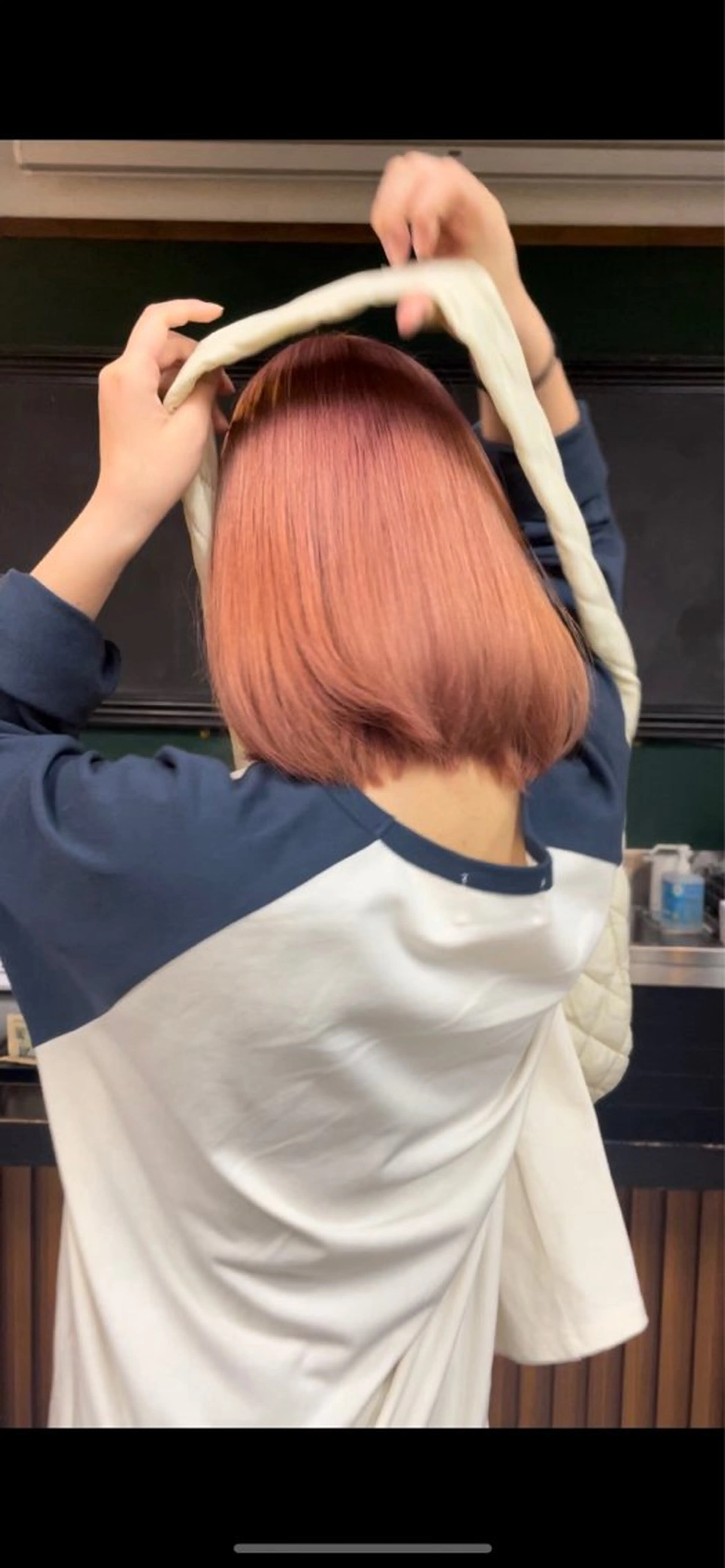 🧸トレンド暖色color 🍊【ブリーチ+カラー】❣️オレンジ レッド ピンク 人気の暖色系ならｺﾁﾗ☆の写真