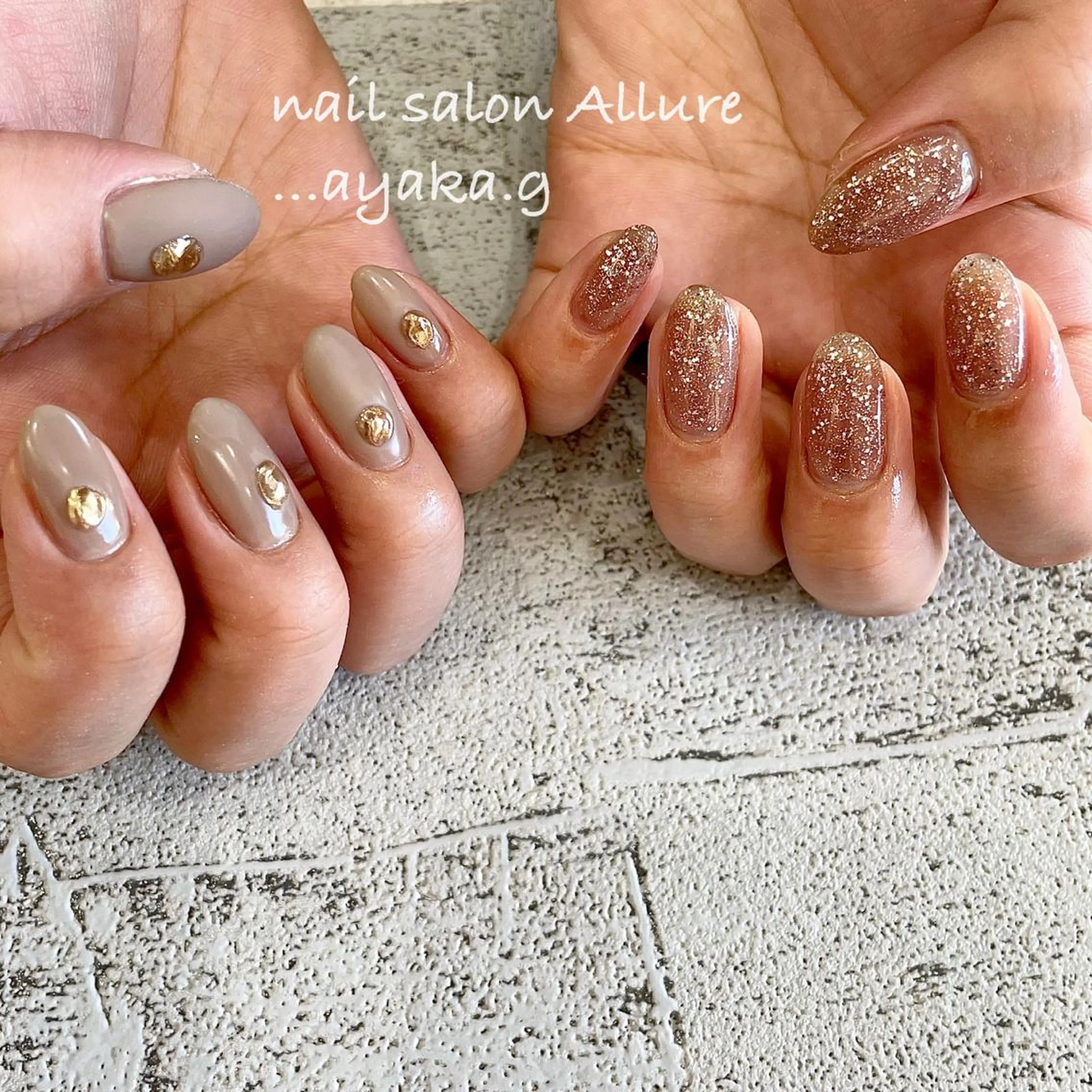 ネイル Allure小山店 後藤文香のネイルデザイン