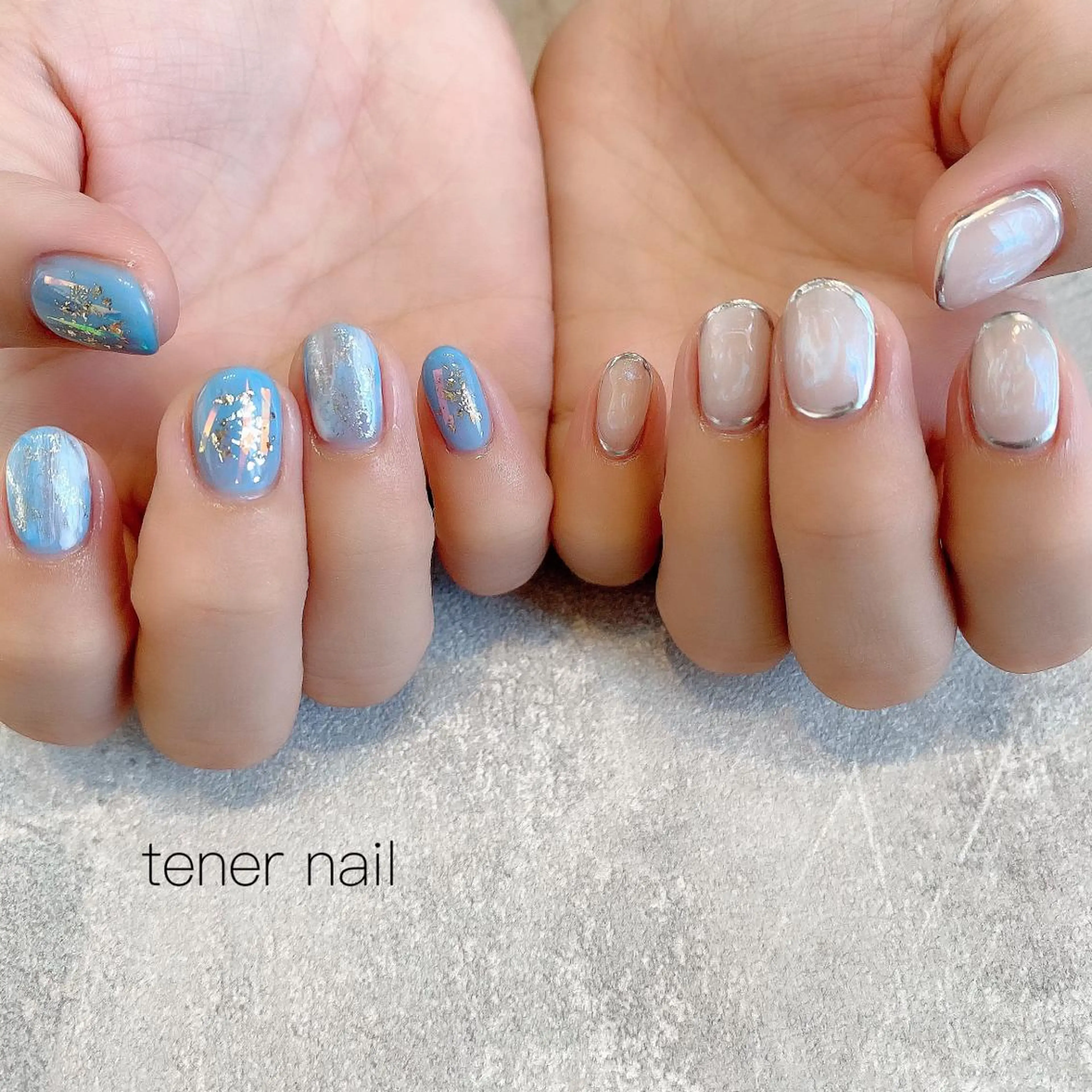 ネイル ニュアンスネイル ホワイト tener  nail  テネルネイル所属・テネルネイル tener nailのネイルデザイン