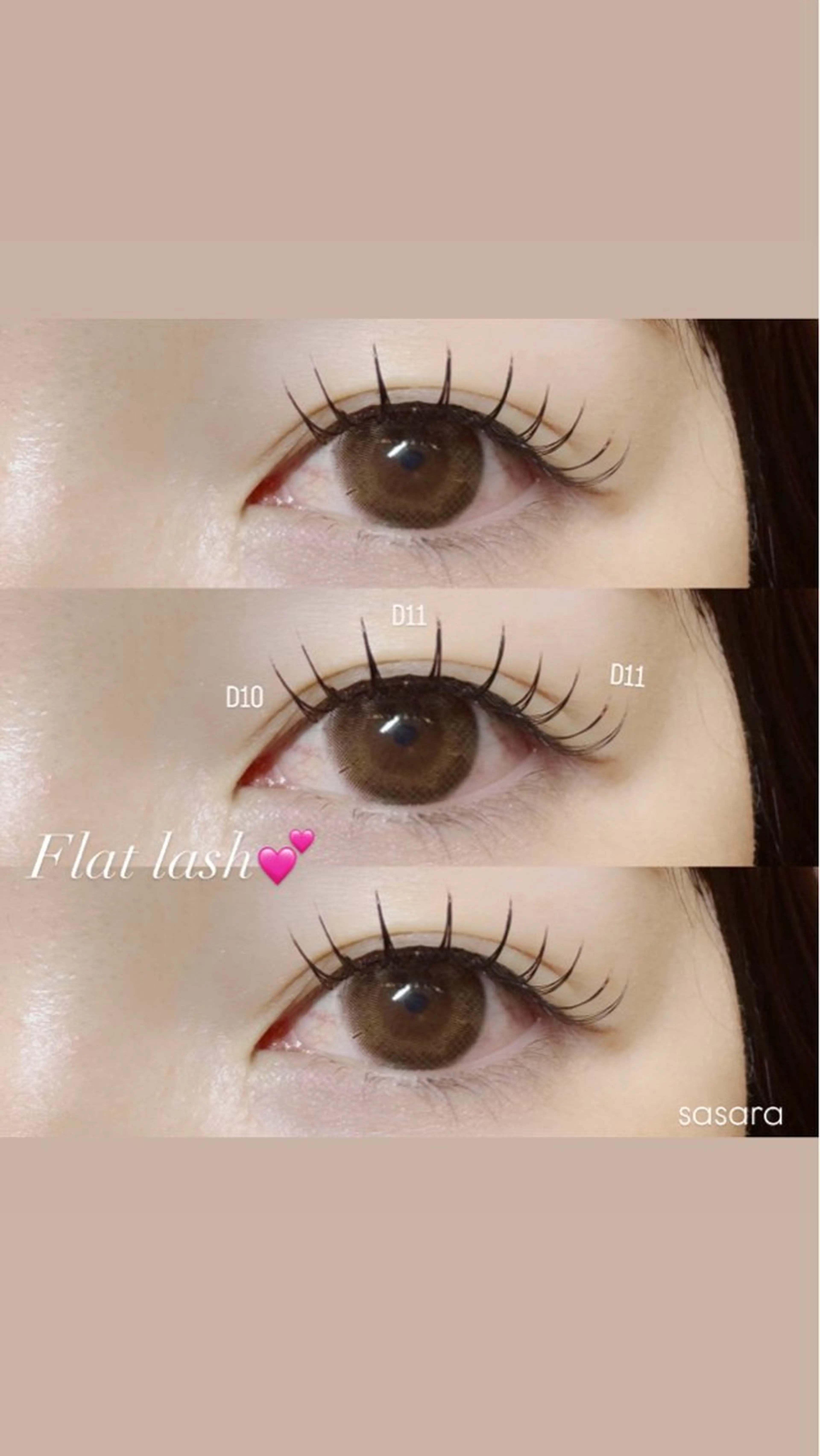 マツエク・マツパ バインドロック フラットラッシュ 韓国風マツエク ワンホンマツエク マツエク 🍒束間まつ毛ෆ sasara🍒のマツエク・マツパデザイン