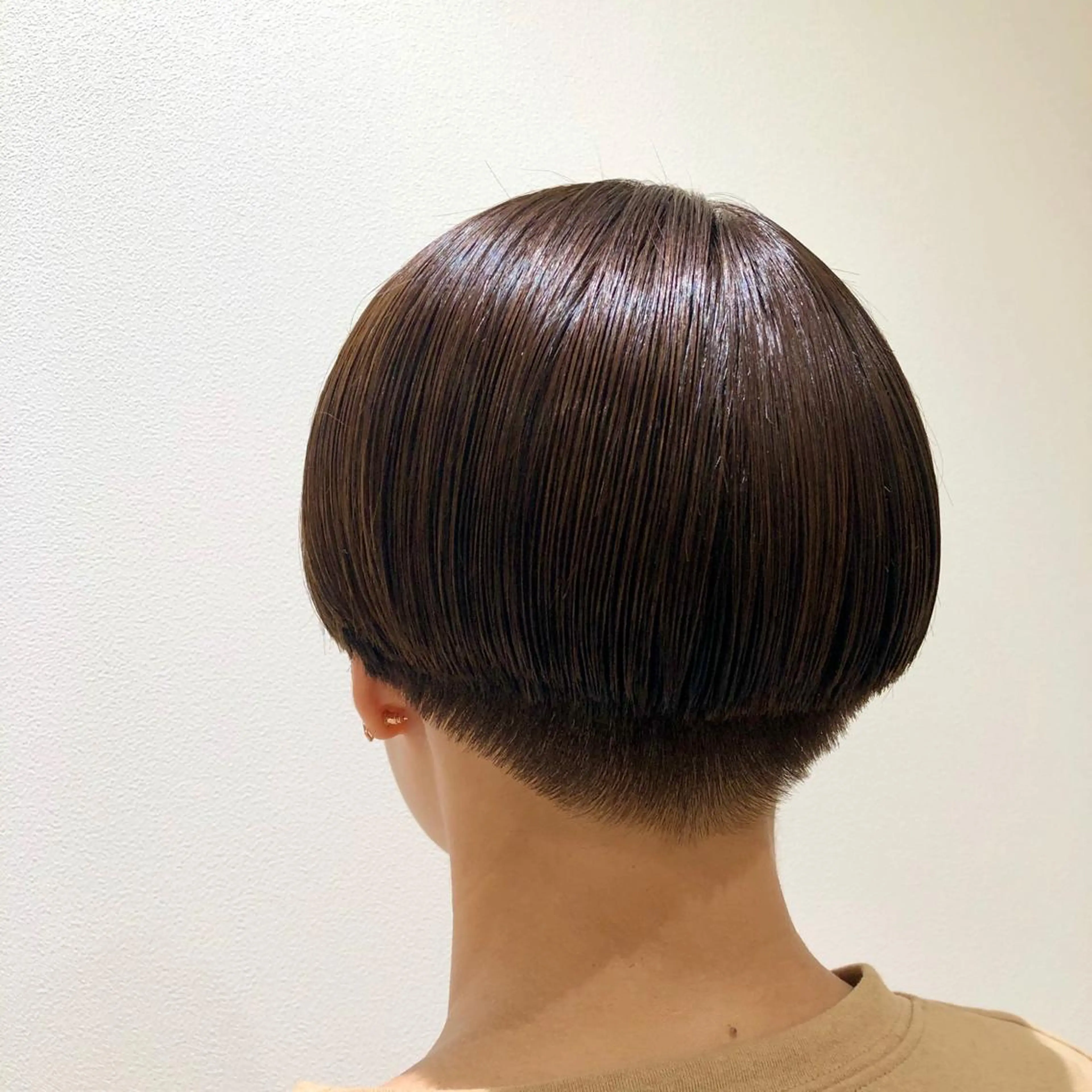 ショート カラー ボブ RUBEUS【ルベウス】所属・✨艶々カラー🎨 杉本賢人のヘアスタイル