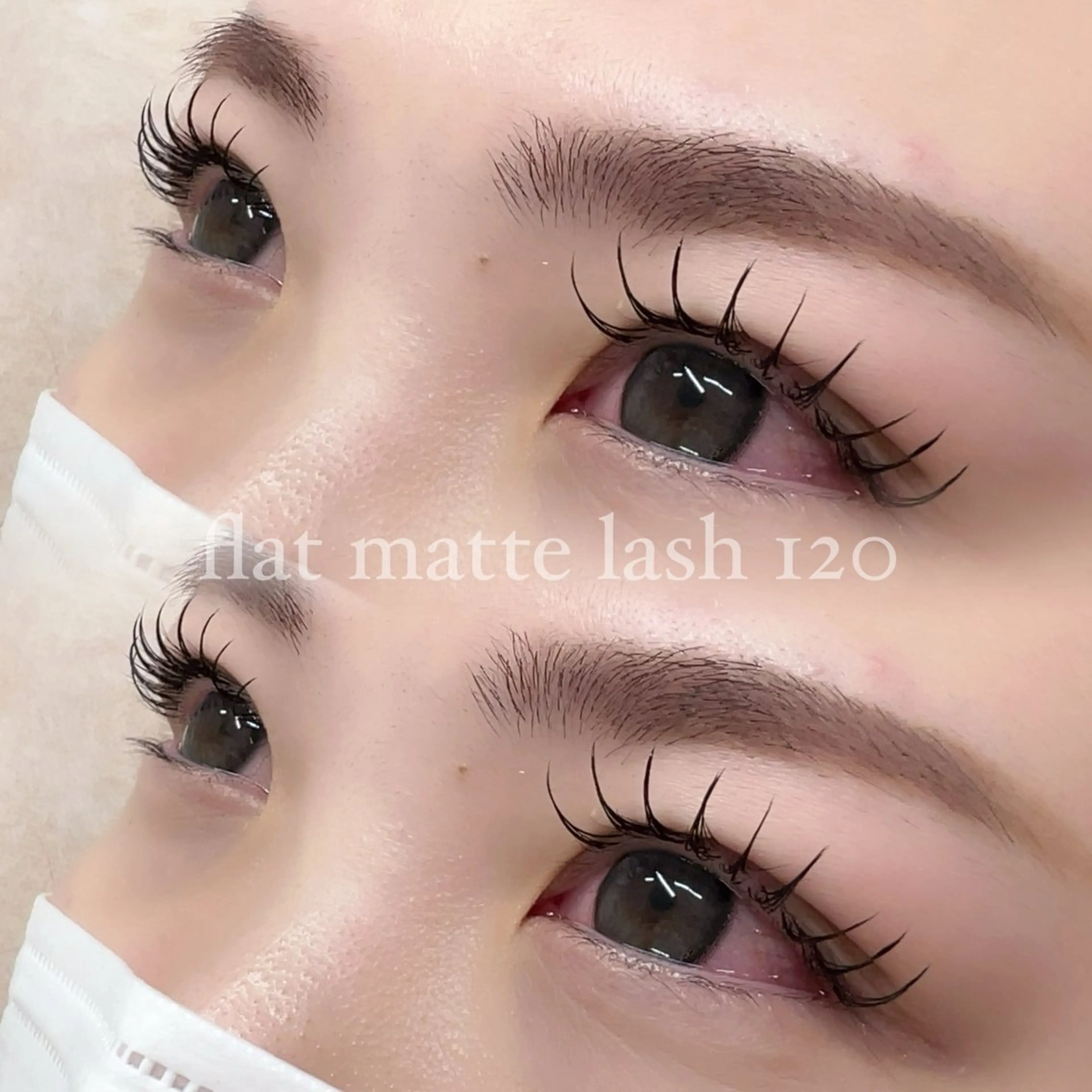 マツエク・マツパ フラットラッシュ マツエク Eyelist Rio ♡のマツエク・マツパデザイン