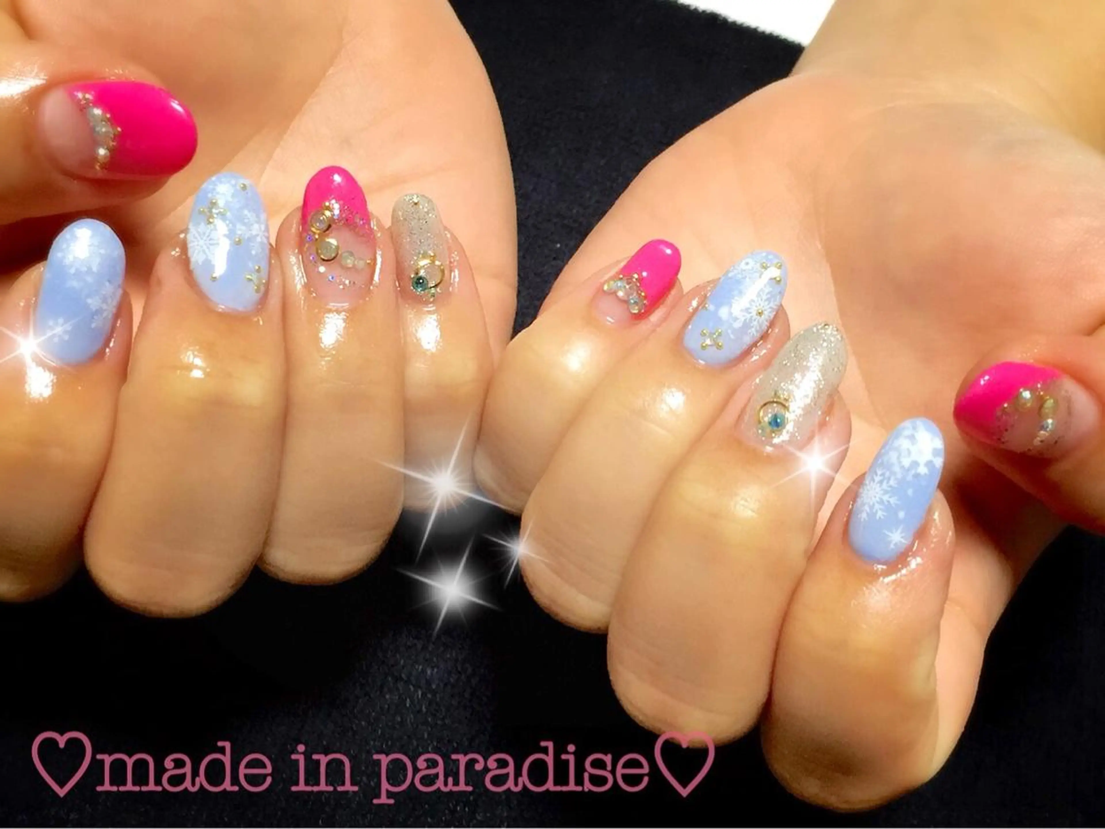 ネイル うるま市サロン Yuko Izawaのネイルデザイン