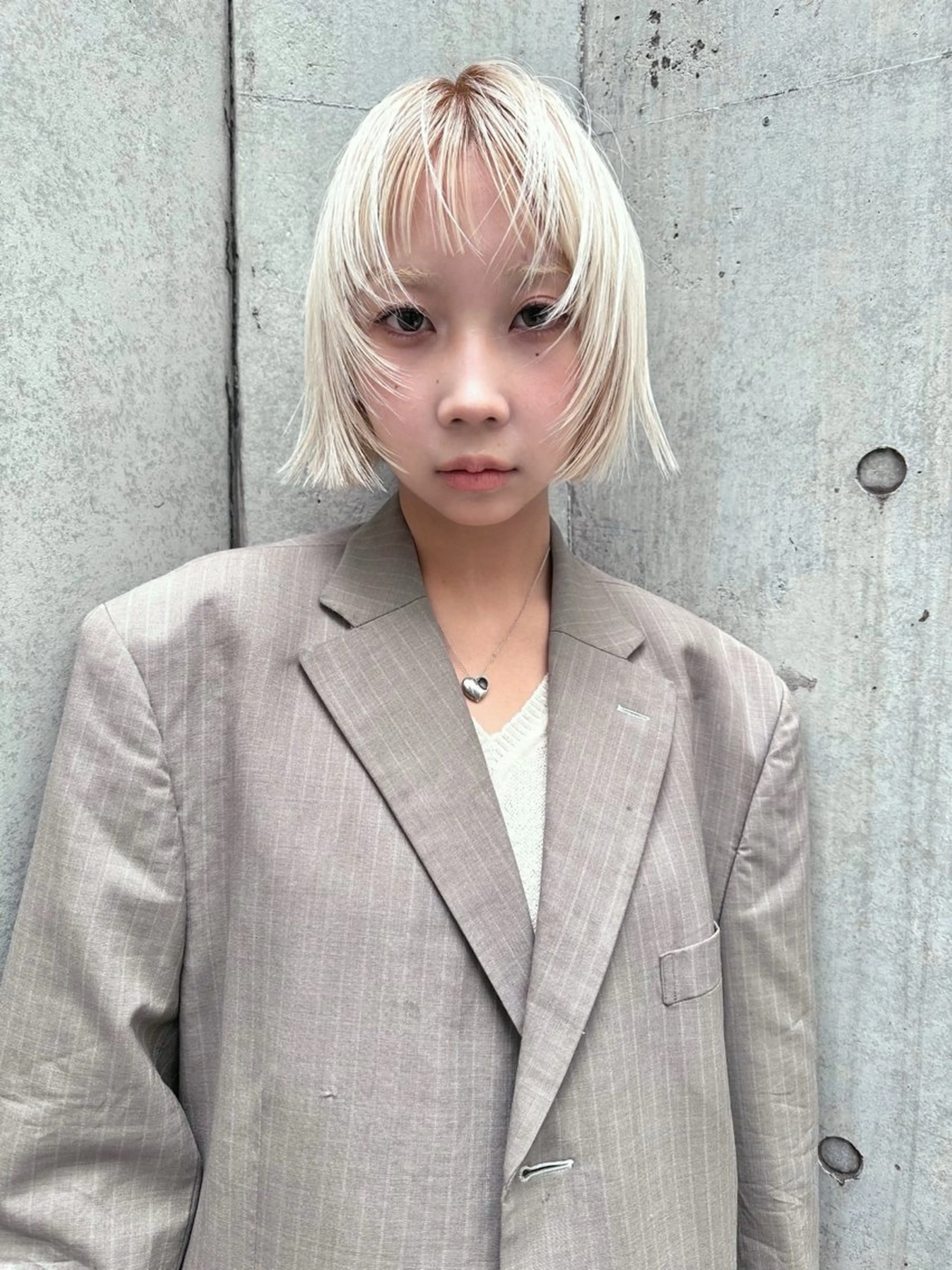 似合わせカット＋2ケアブリーチ＋透明感カラー＋トリートメントの写真