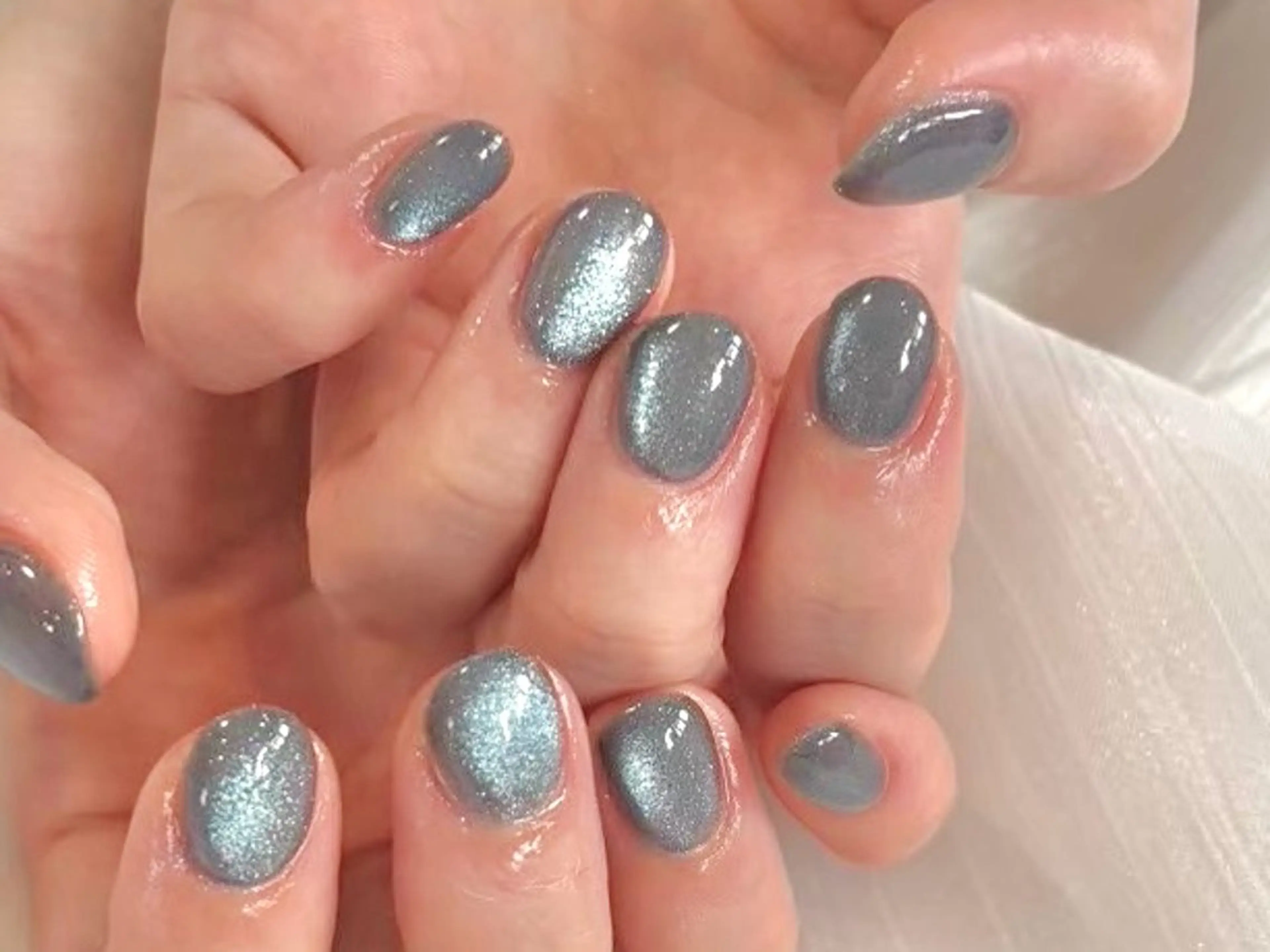 ネイル フットネイル ジェルネイル 卒業式 マグネットネイル パラジェル ハンドネイル lalaroom. nailsalon航空公園店所属・lala room.のネイルデザイン