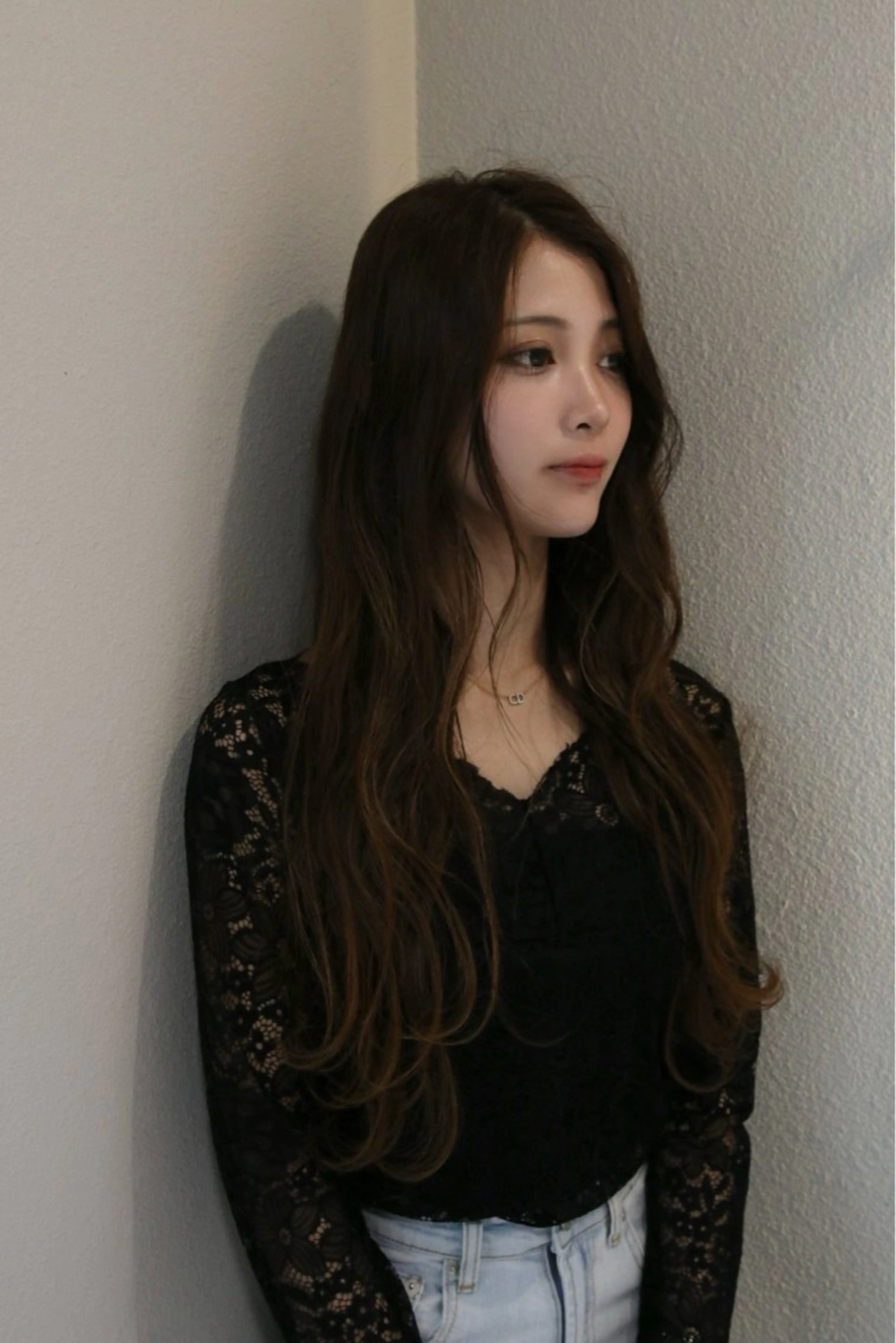 ロング カット ヘアカラー 【天満1艶髪】潤艶/ 髪質改善🌹釣本竜哉のヘアスタイル