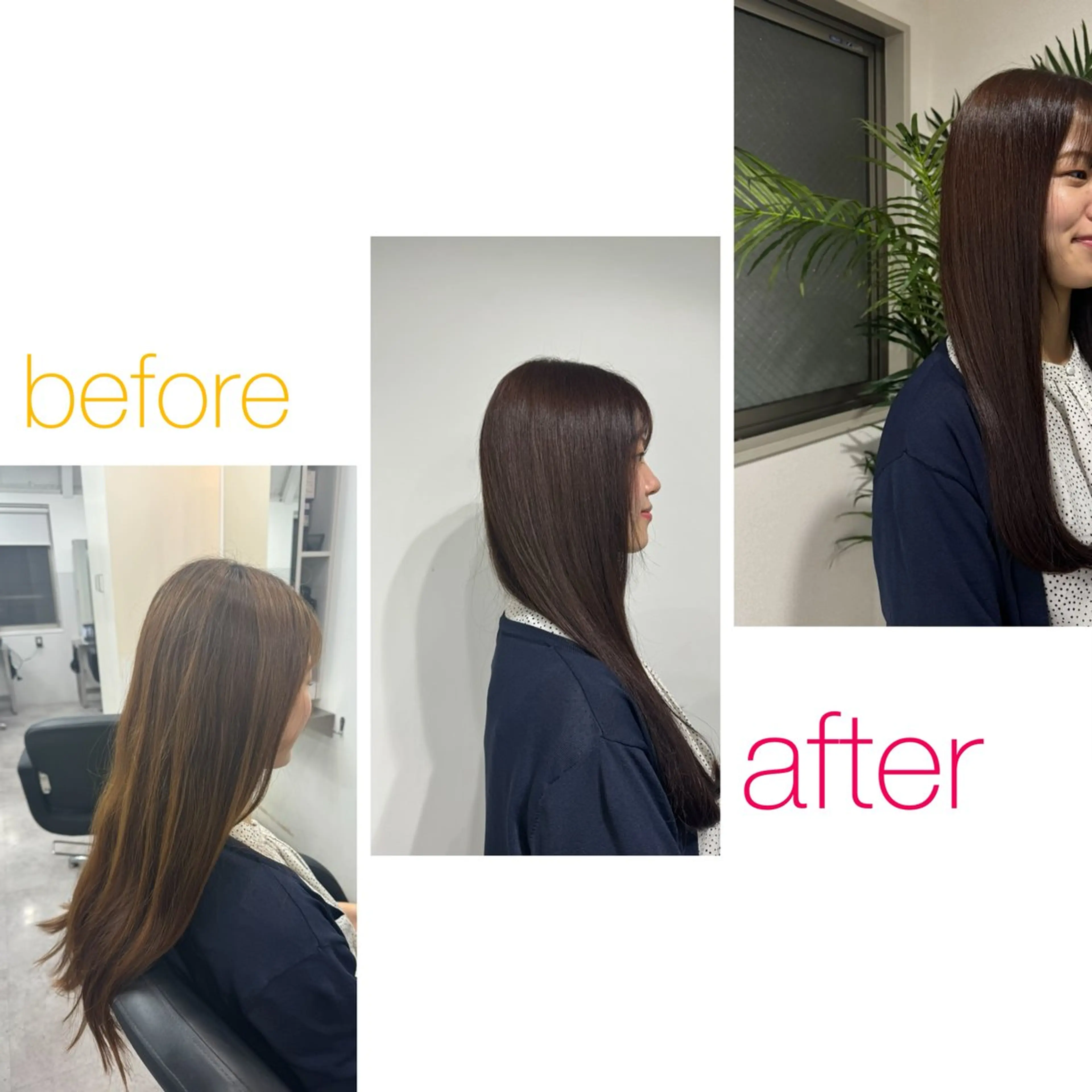 カラー ブラウンカラー ピンクカラー ヘアカラー トリートメント 髪質改善×ヘッドスパ 伊東　龍汰のヘアスタイル