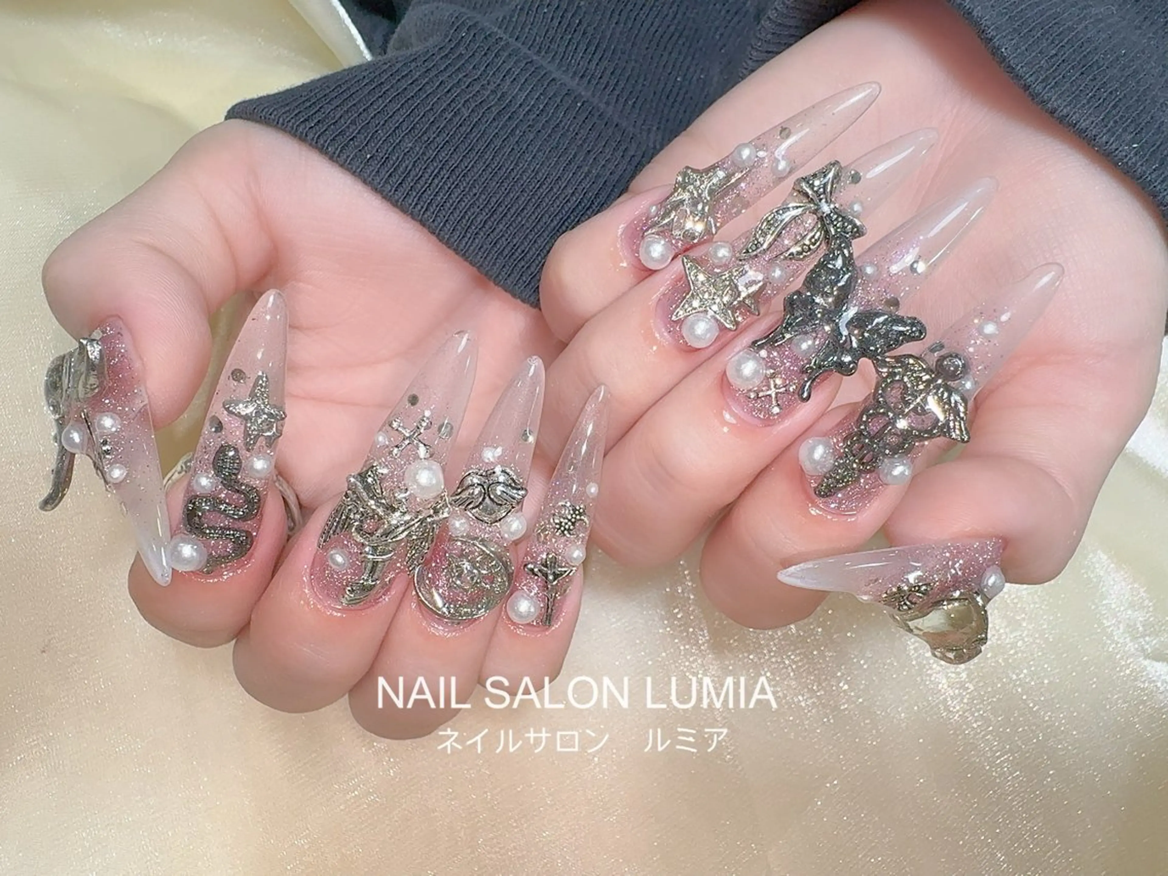 ネイル ハンドネイル ネイルサロン ルミア Lumia 店長のネイルデザイン