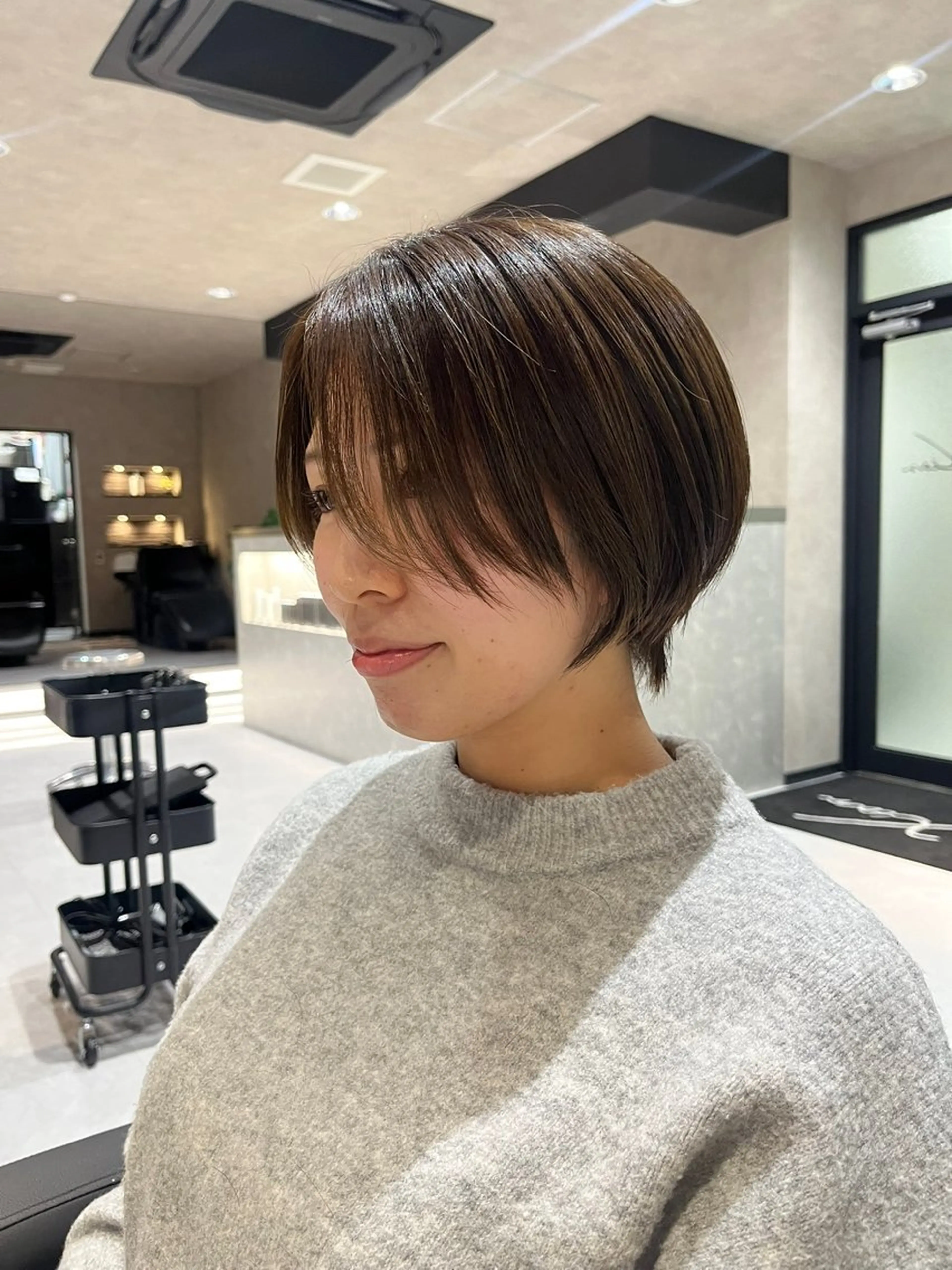 ショート カラー ショートヘア room肥後橋所属・room ヨネヤマのヘアスタイル