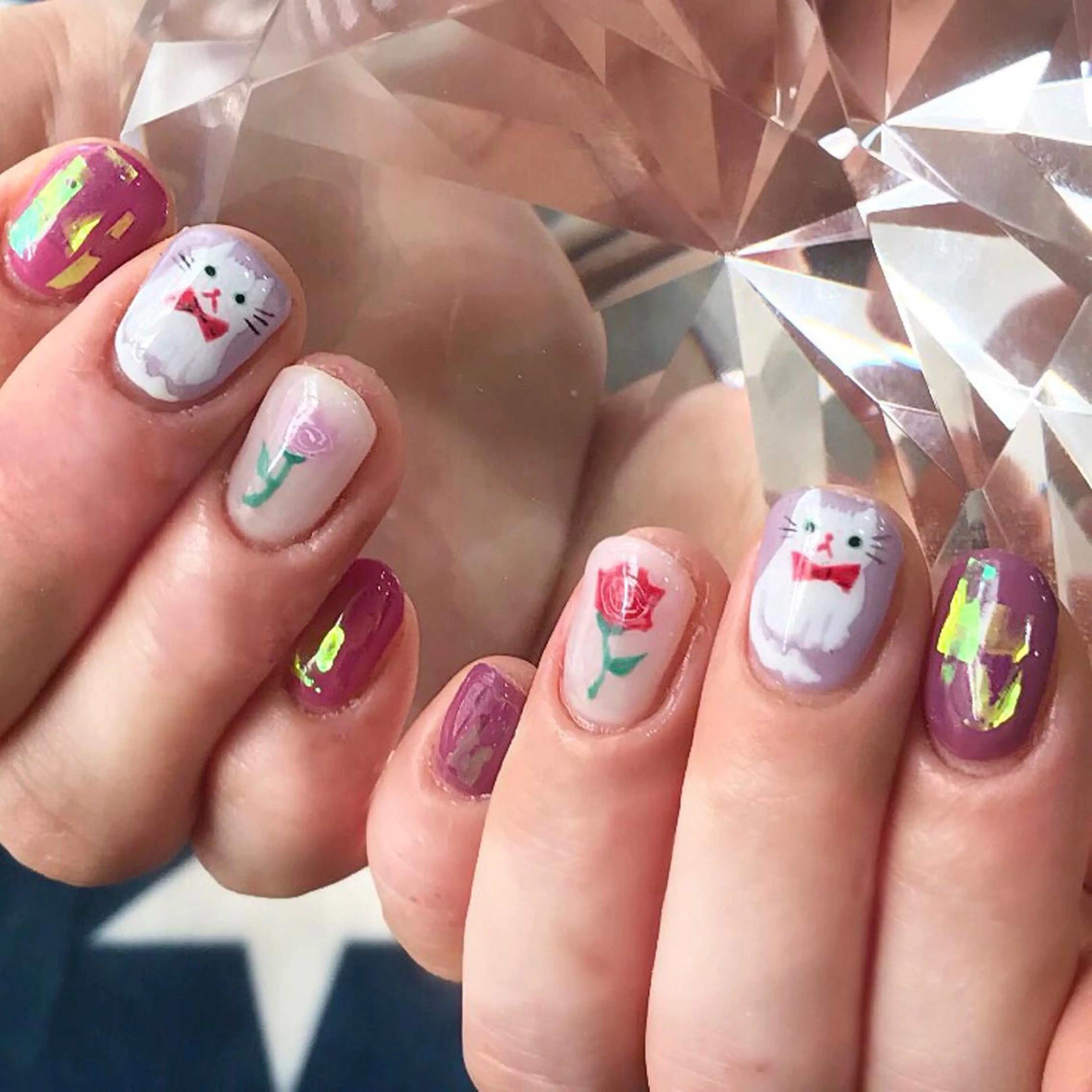 ネイル アートネイル ジェルネイル 渋谷ビュレネイル Kaoruのネイルデザイン