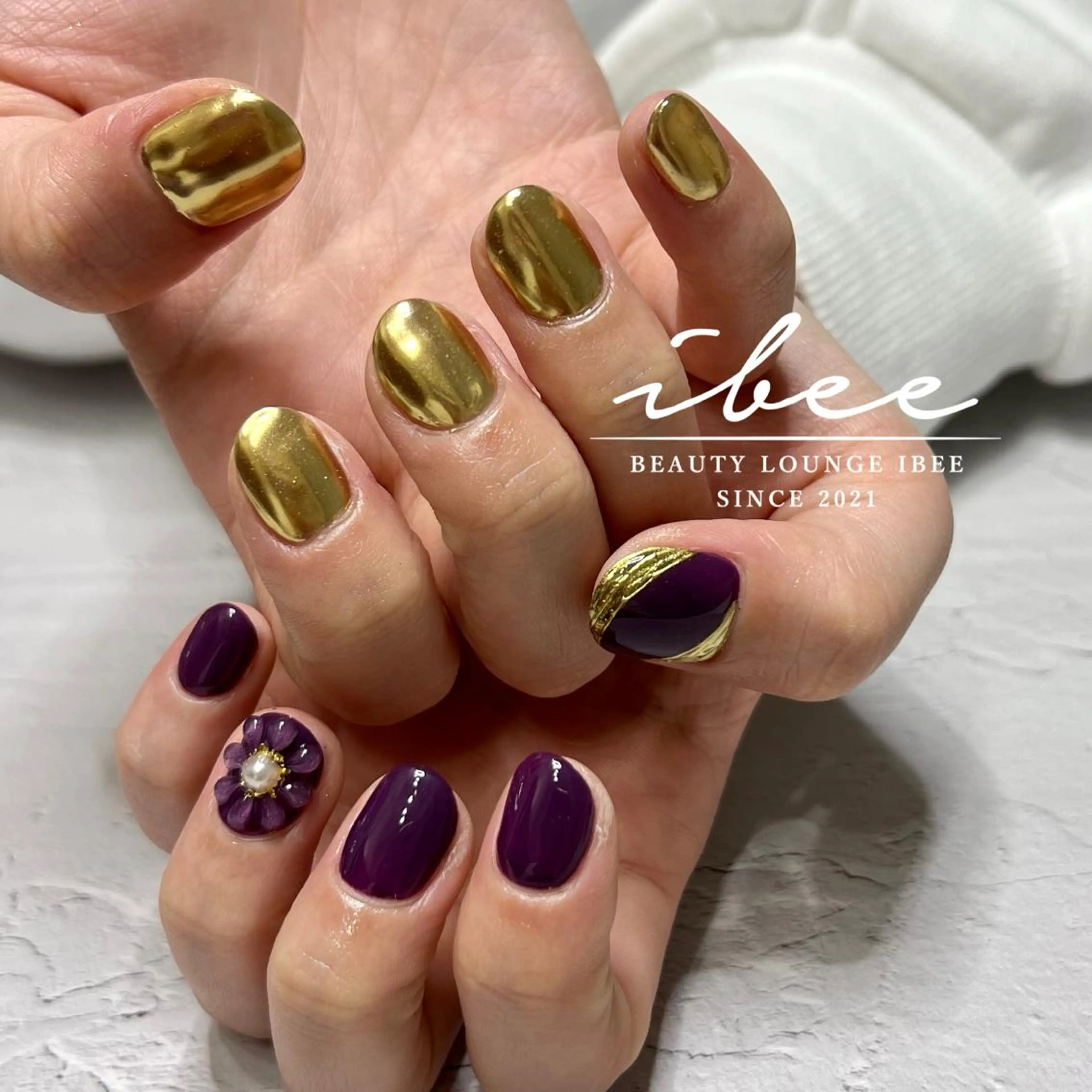ネイル ハンドネイル ibee nail 🤍yumiのネイルデザイン