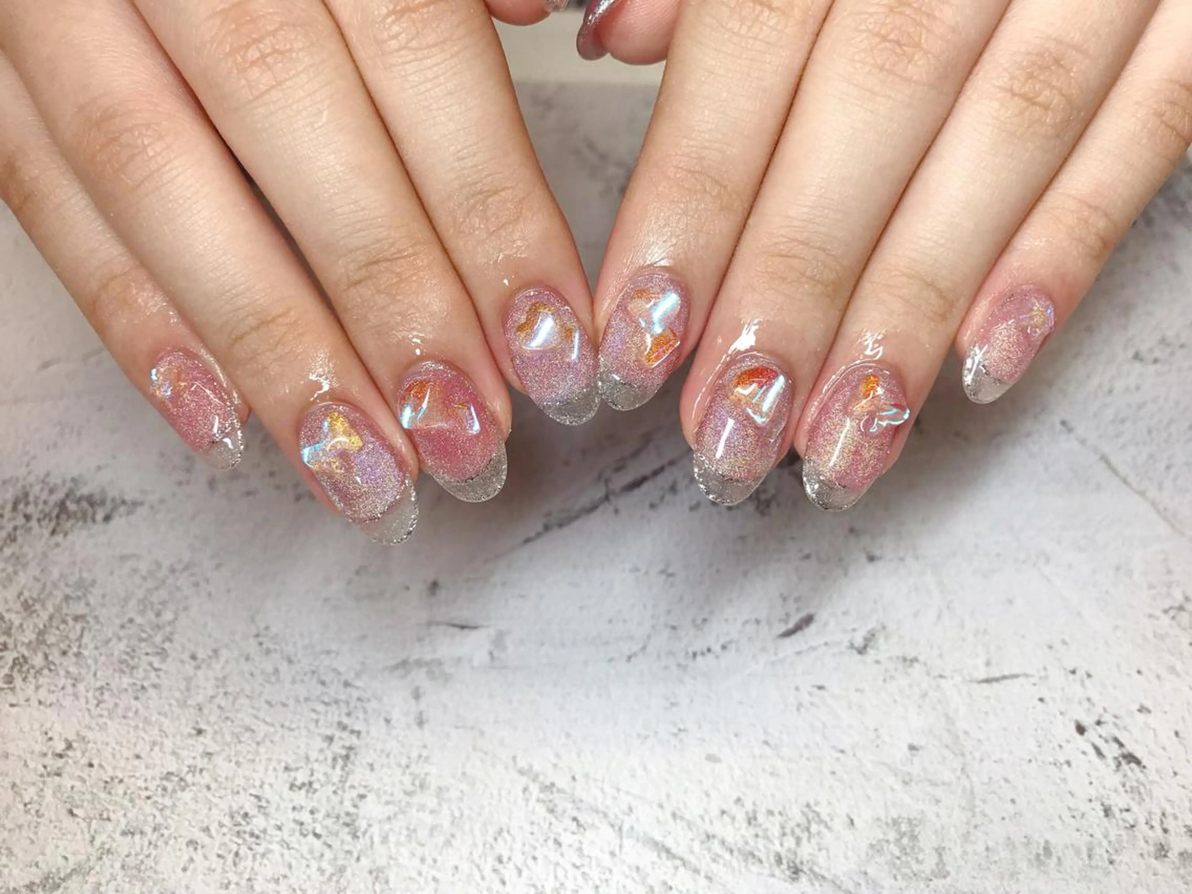 ネイル ハンドネイル ハンドケア RI SA☀️ リサのネイルデザイン