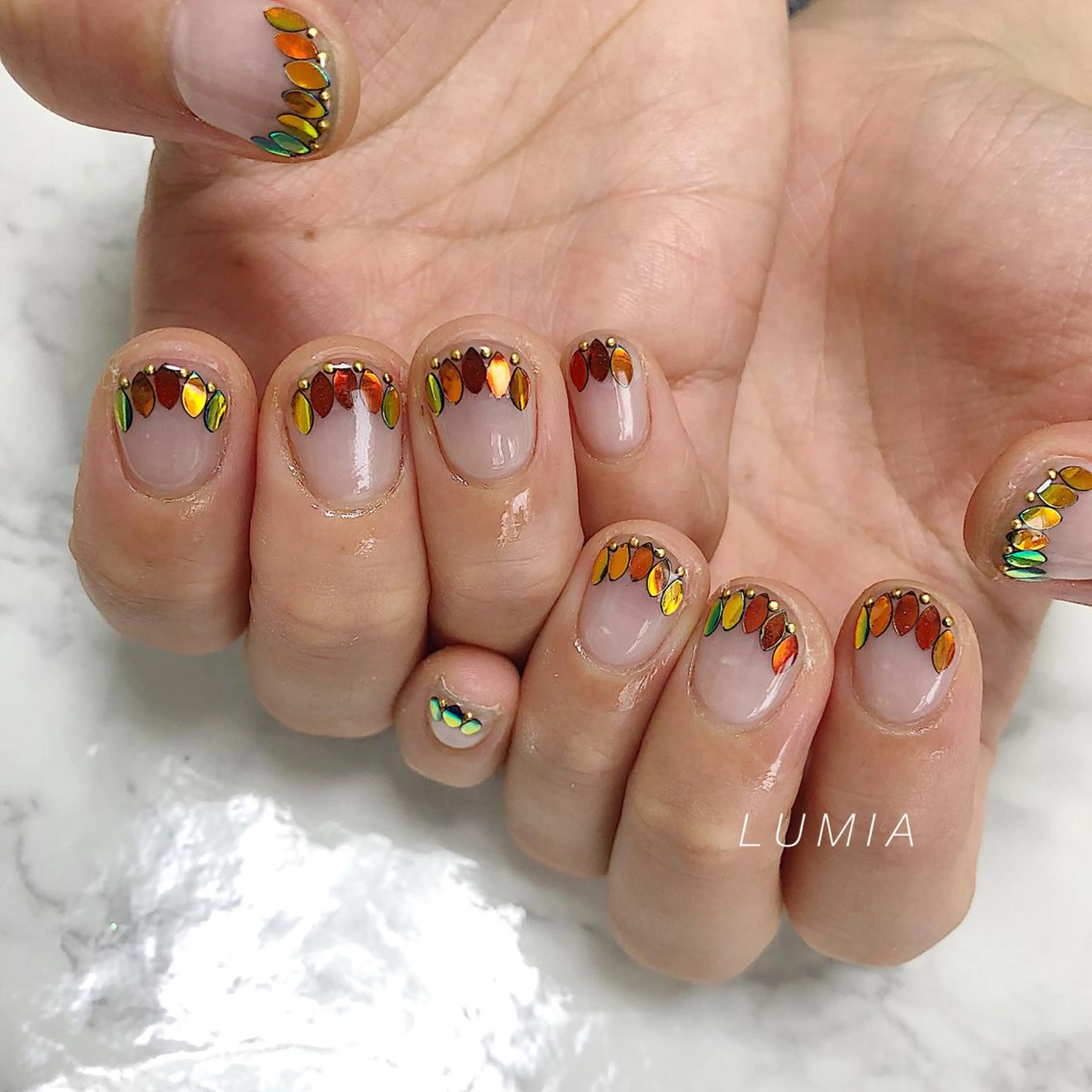 ネイル nail&eyelash Rine所属・Rine 放出 (リネ)のネイルデザイン