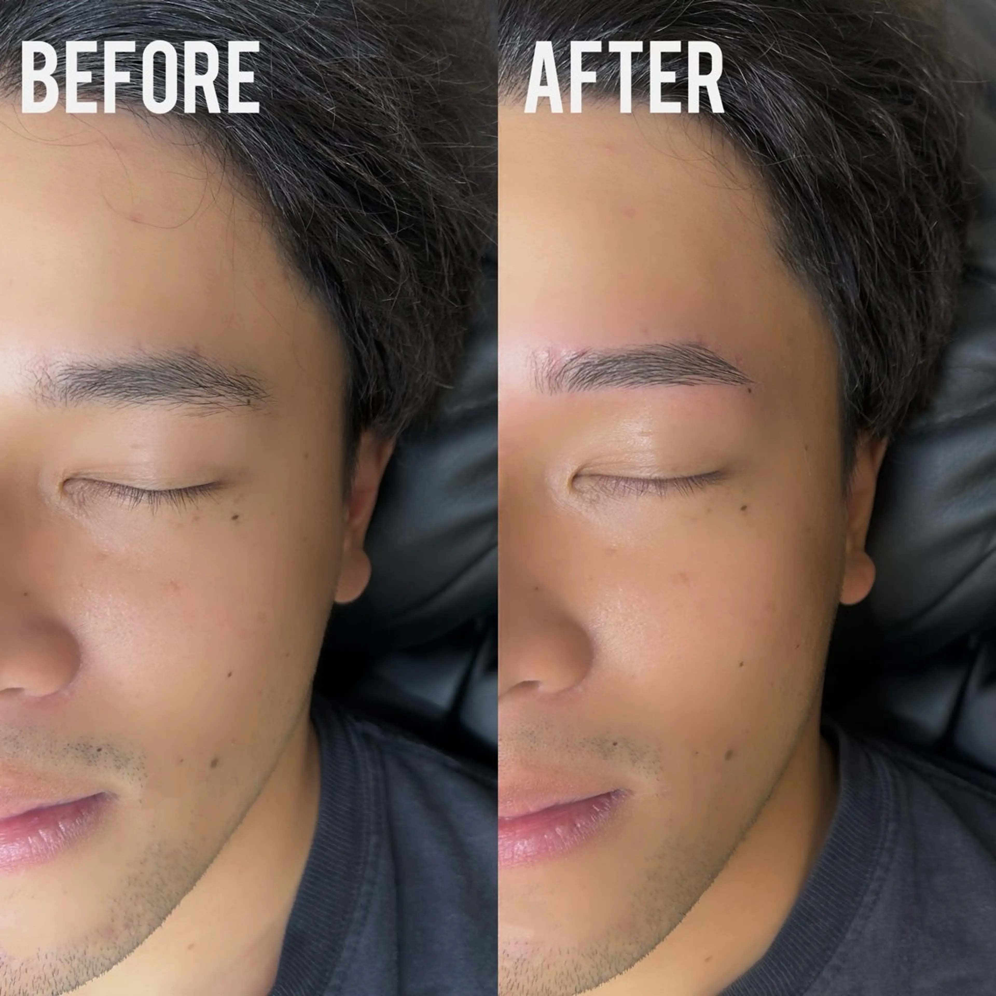 【男性限定】HBL(毛流れ矯正)+眉毛WAXの写真