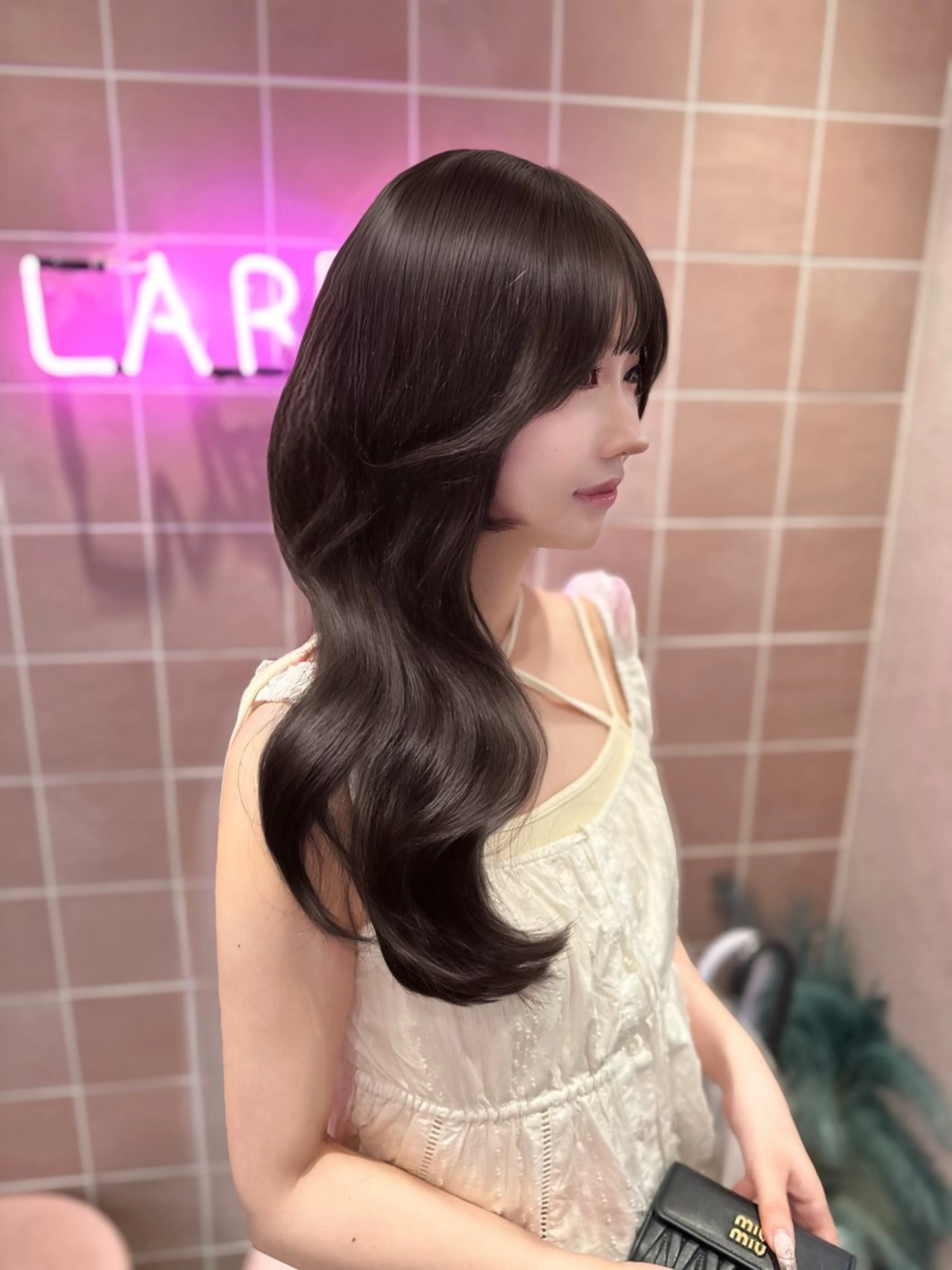 ロング カラー ワンホン🎀韓国ヘア 💞新宿/GAKUのヘアスタイル