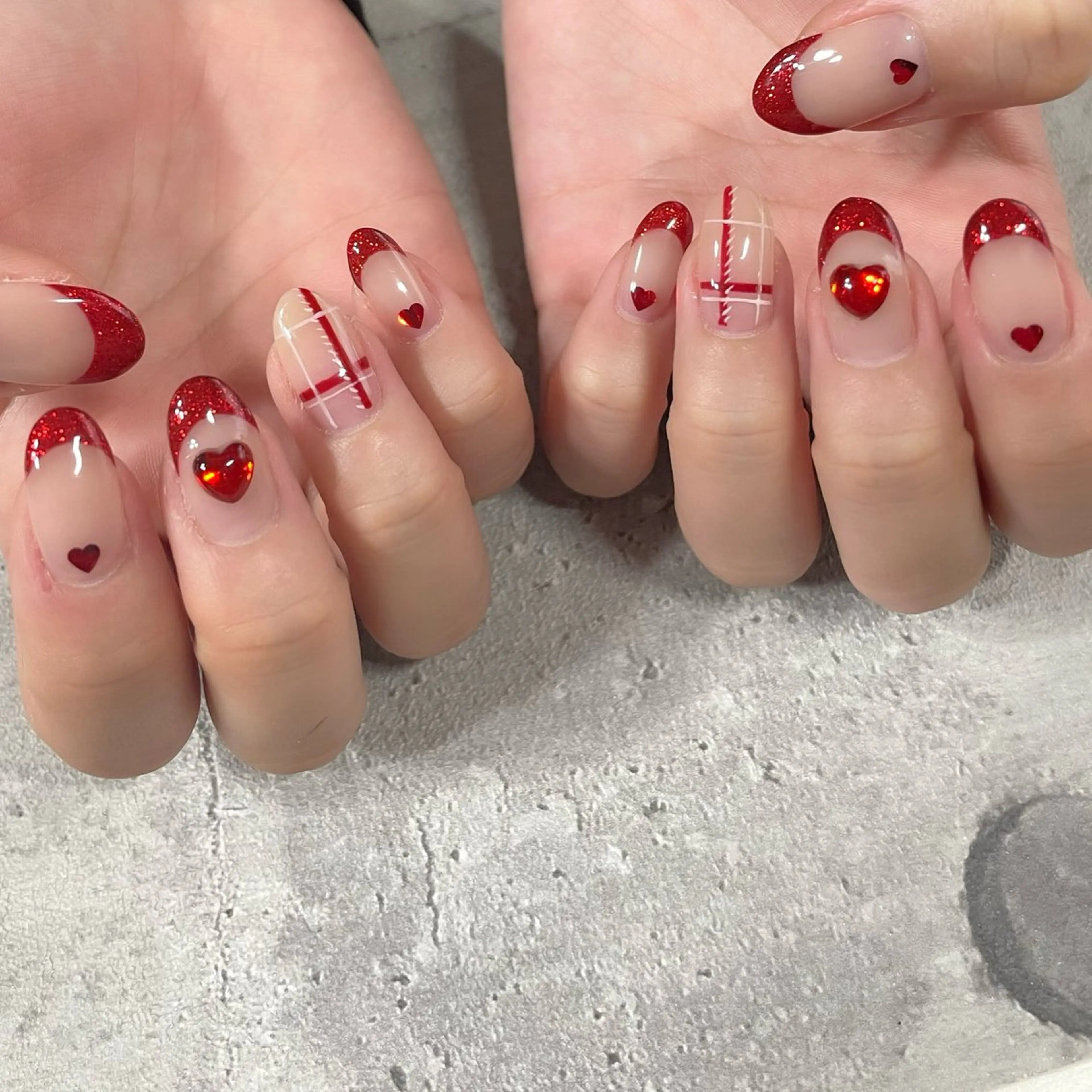 ネイル ジェルネイル 東 千夏のネイルデザイン