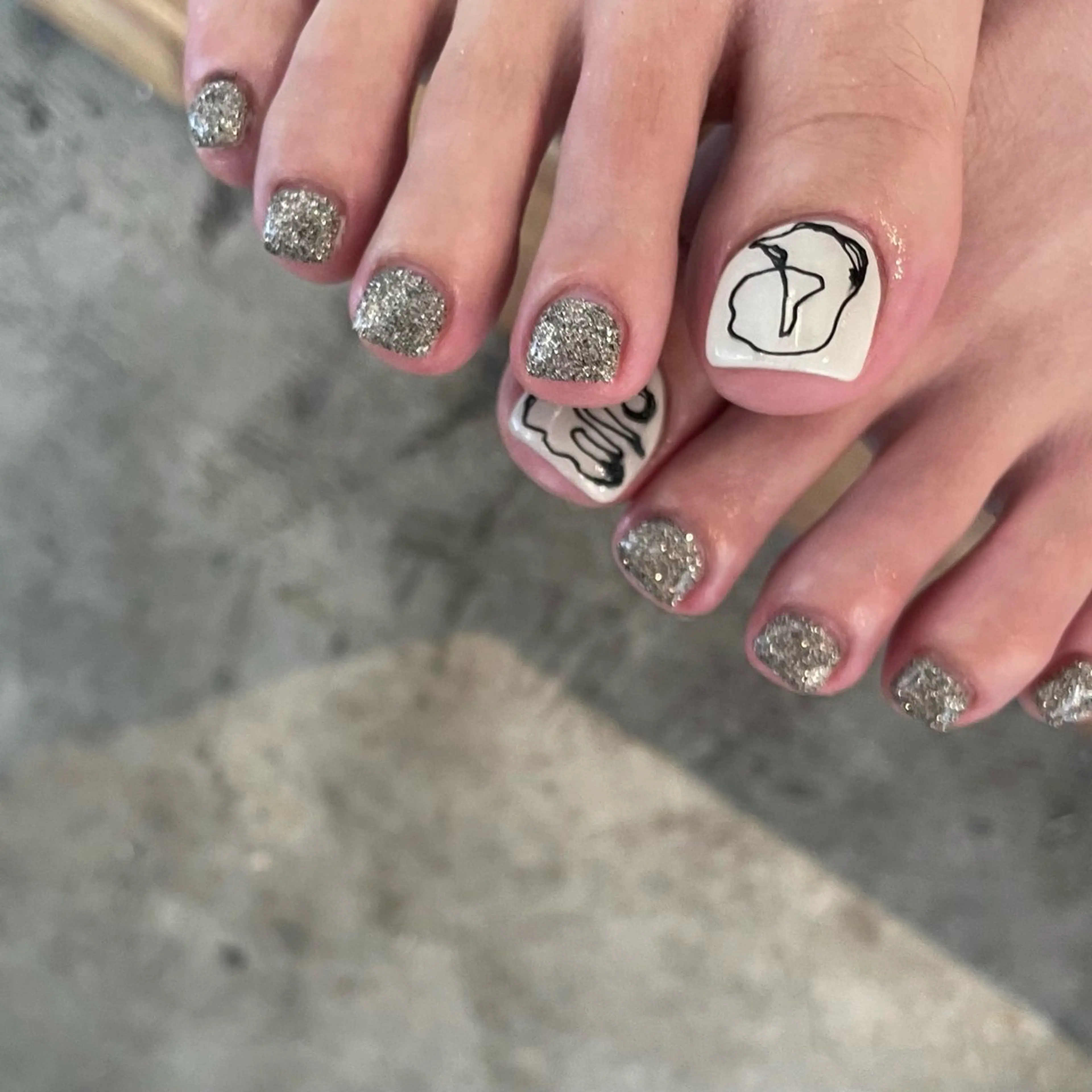 ネイル フットネイル NAKAMURA HARUKAのネイルデザイン