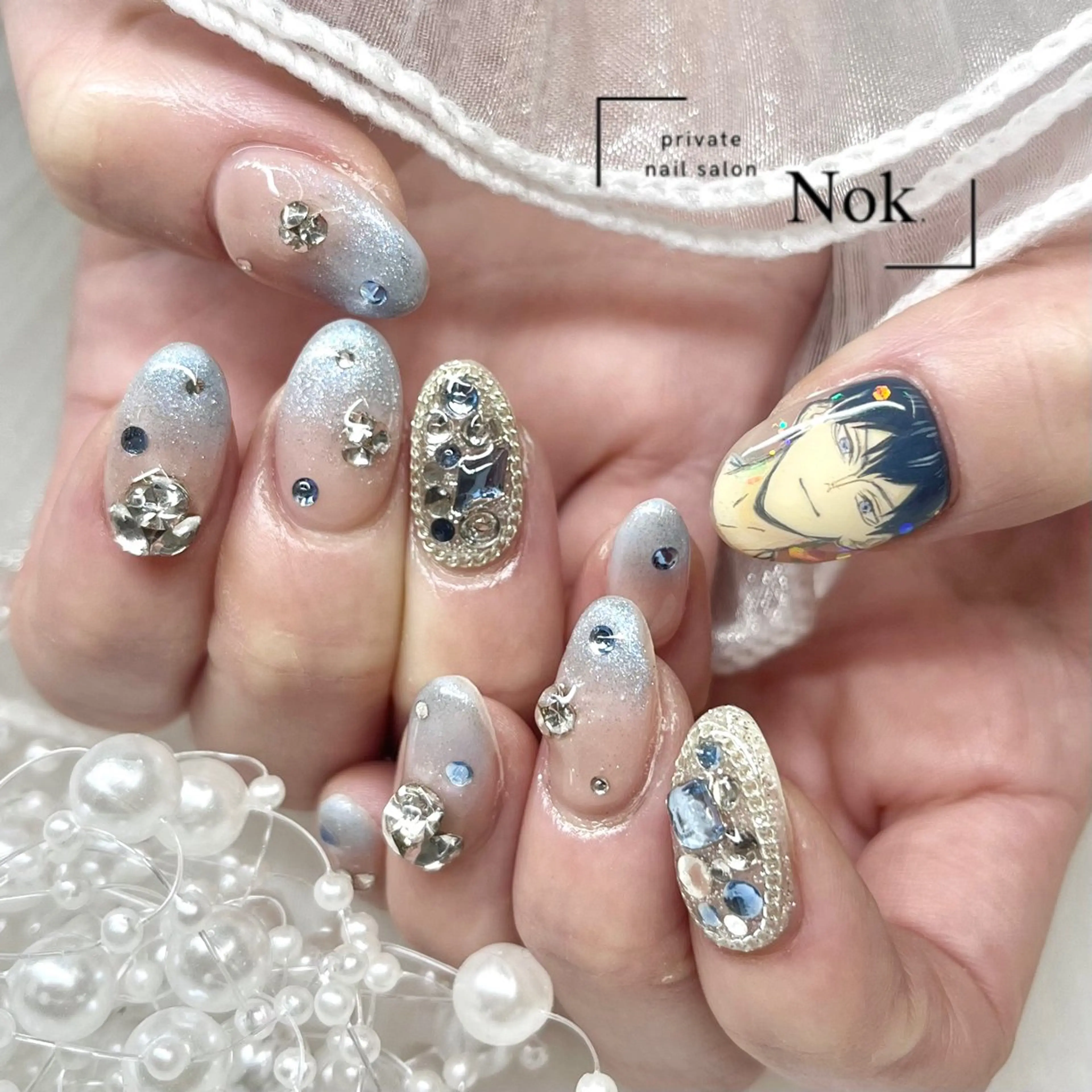 ネイル ハンドネイル 池袋痛ネイル Nok. 渡辺のネイルデザイン