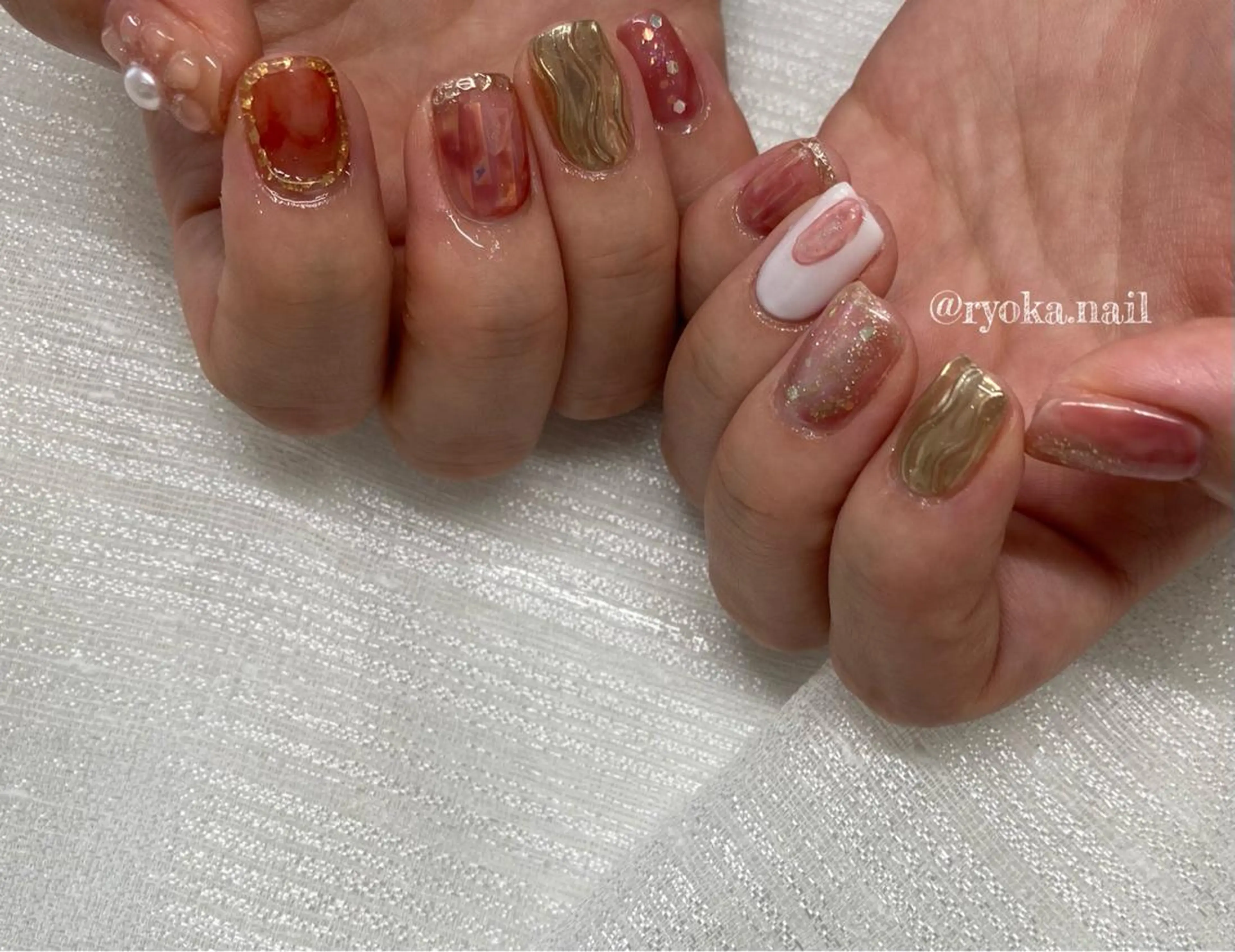 ネイル Twinklenail所属・ryoka nailのネイルデザイン