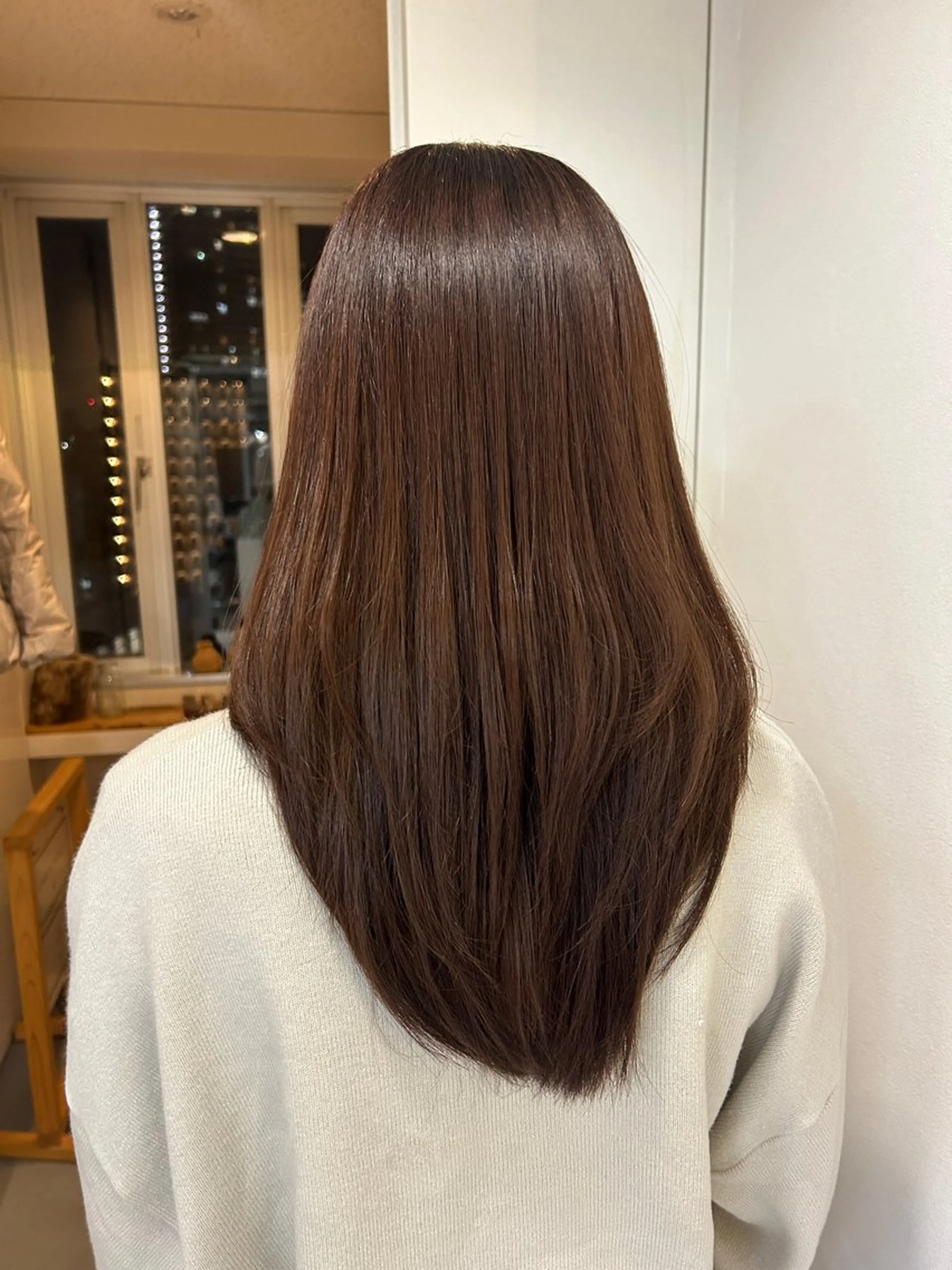 カラー UNBIRTHDAY ゆづみのヘアスタイル