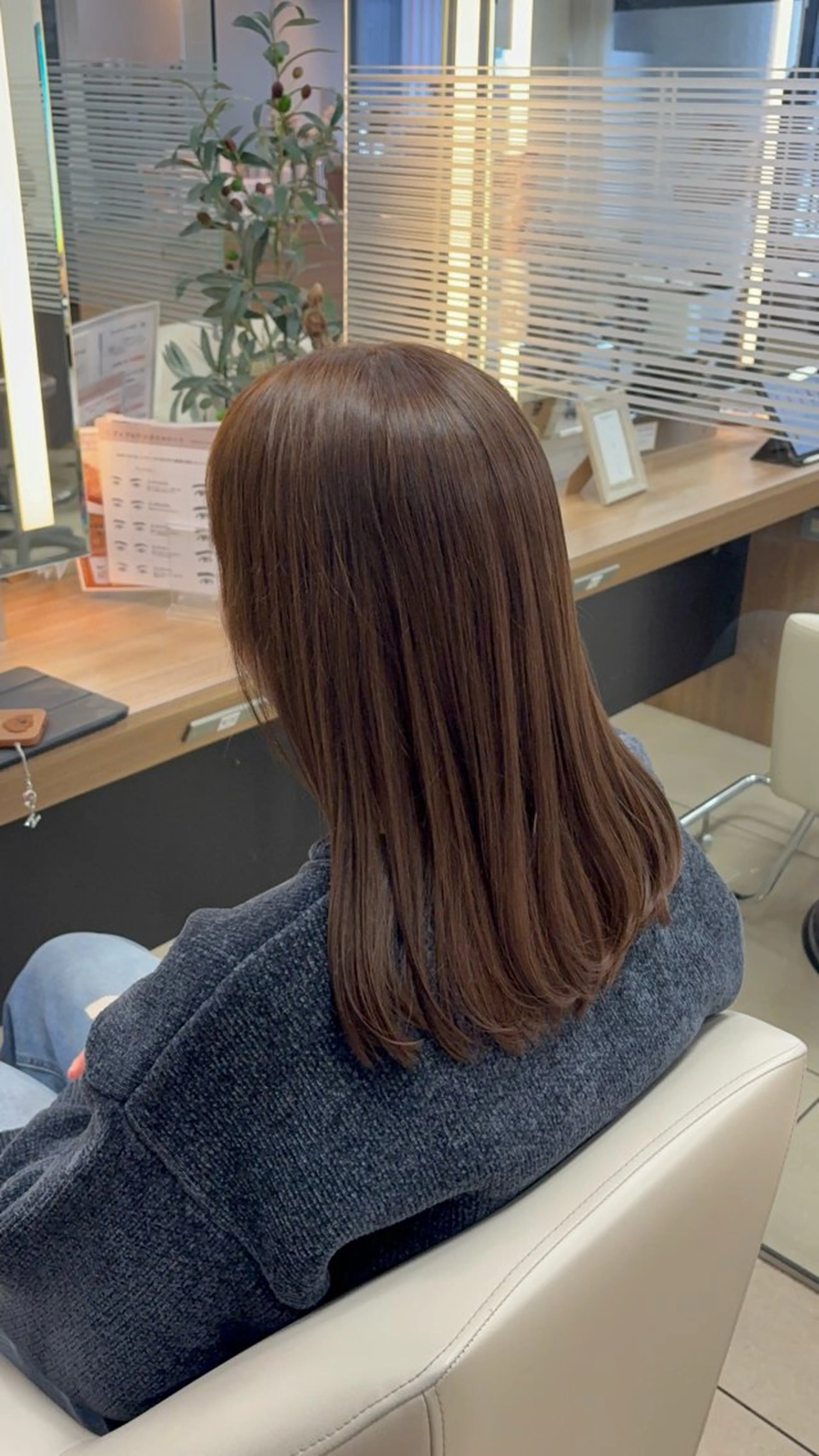 ミディアム カラー 赤み消しカラー🌿‬ 透明感/Hikariのヘアスタイル