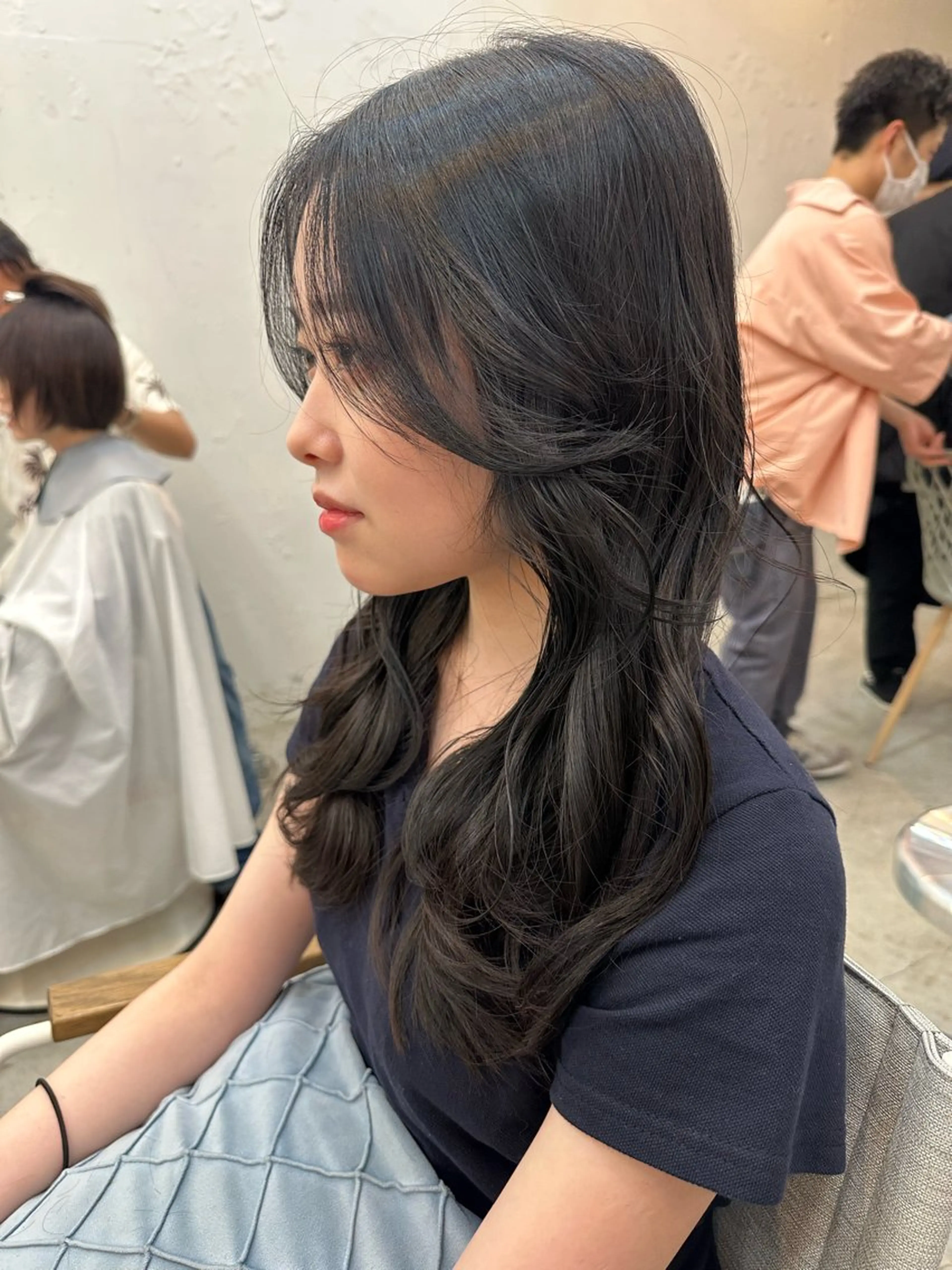 ロング カラー ROMMY. ロミーのヘアスタイル