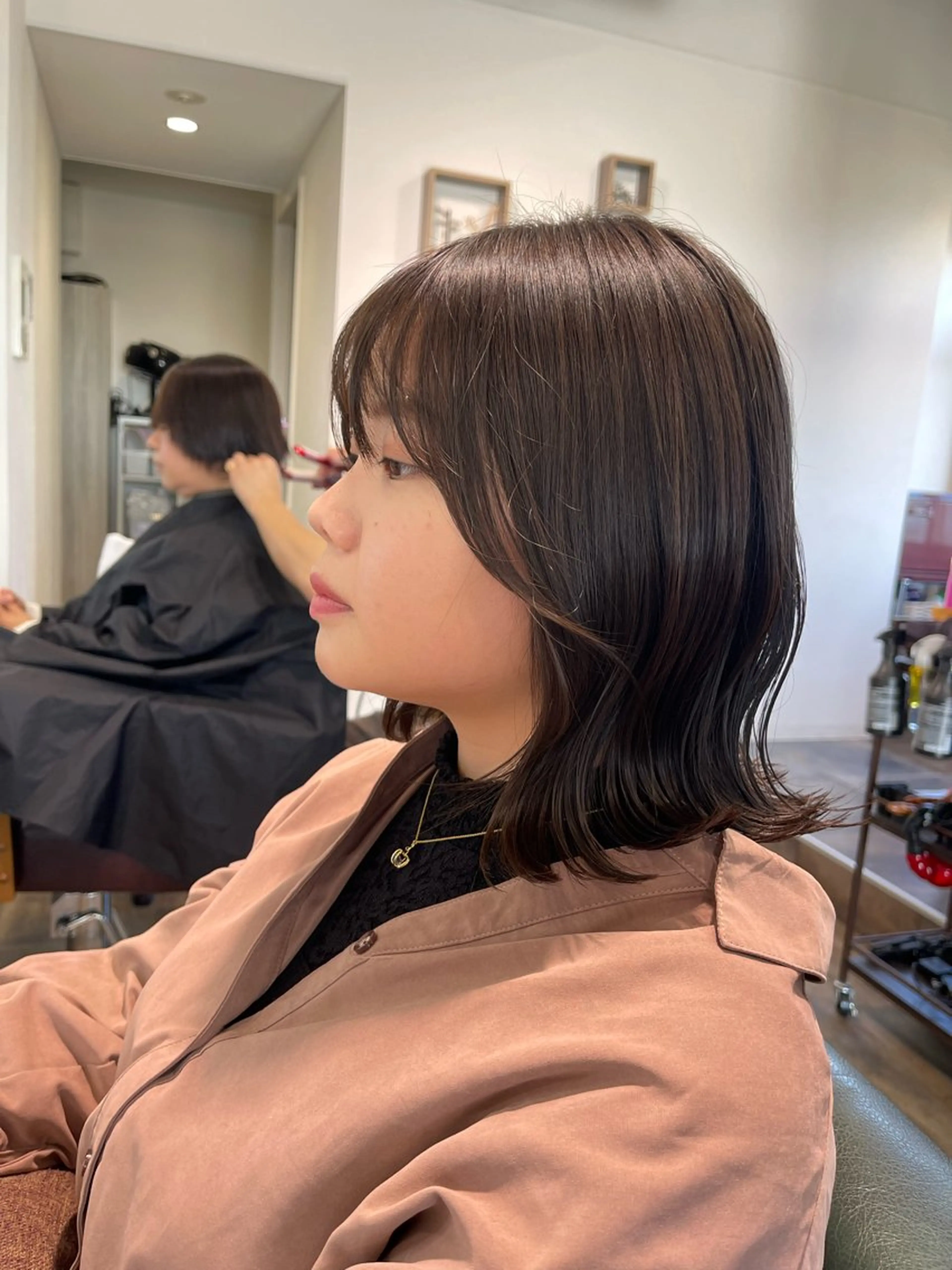 ミディアム カット Felice Erikaのヘアスタイル