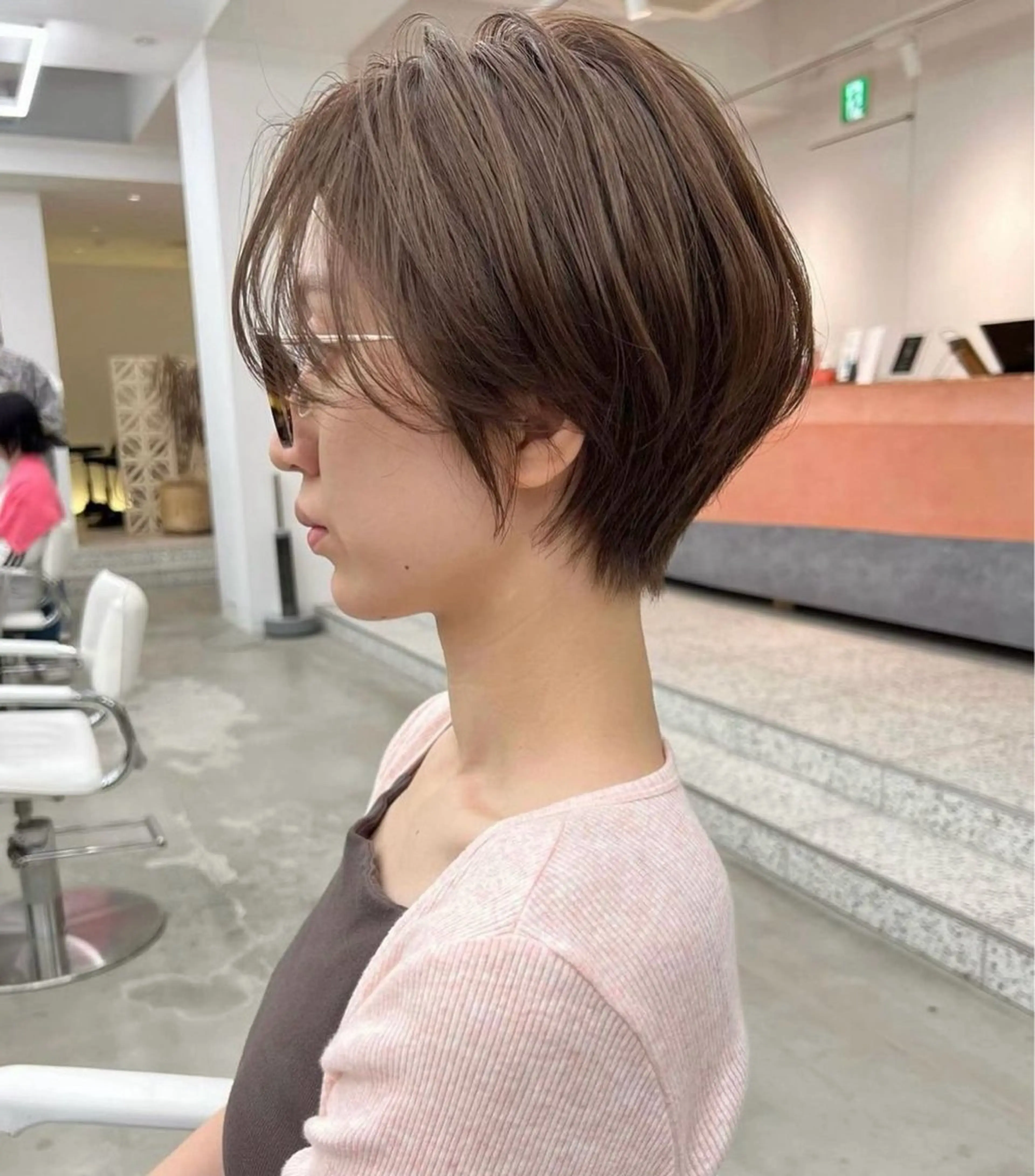 ショート カラー urara/似合わせ /ショート/ボブのヘアスタイル