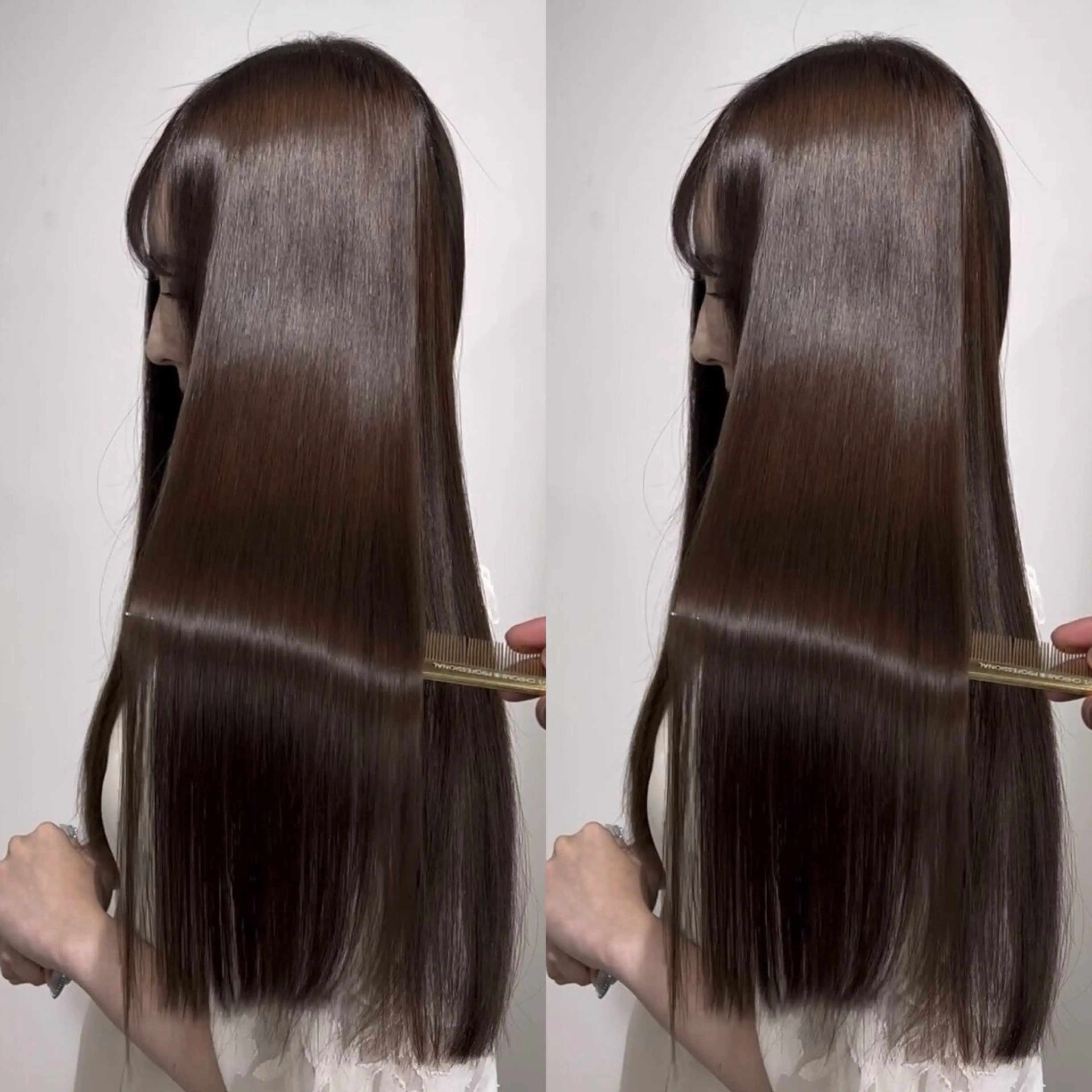 ロング 前髪カット無料🎉 髪質改善✨影山湧市のヘアスタイル