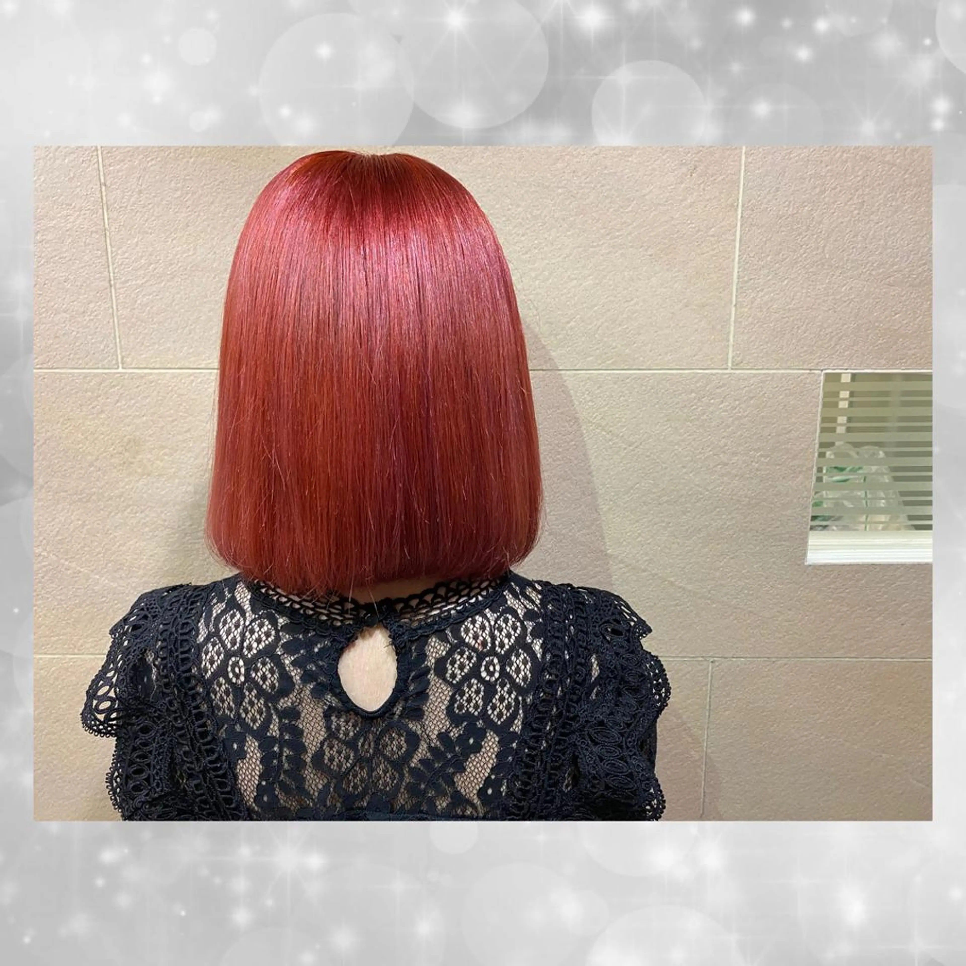 ミディアム カラー ブリーチ ピンクカラー 🦋小倉 彩🦋のヘアスタイル