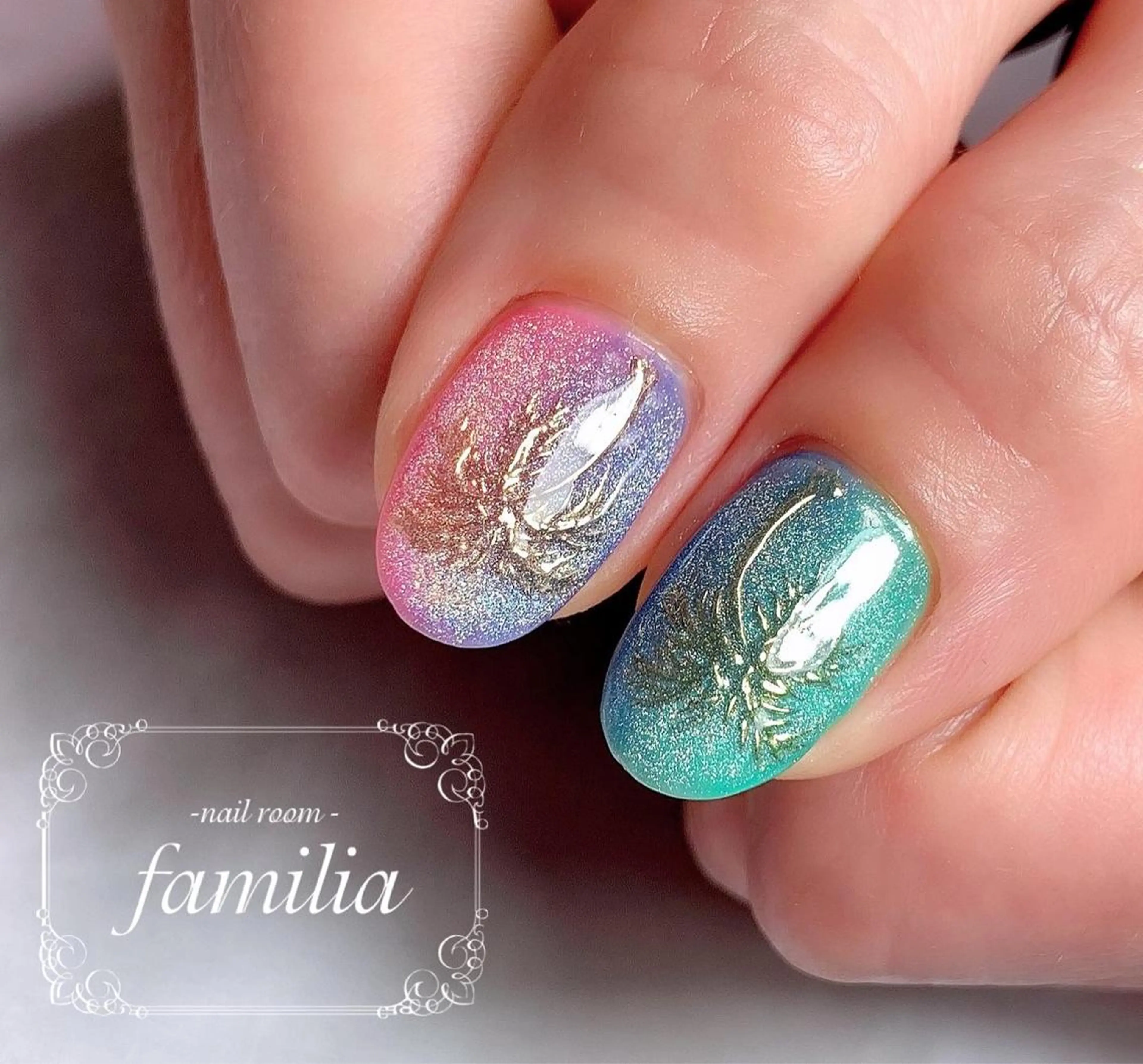 ネイル ハンドネイル -nailroom- familiaのネイルデザイン