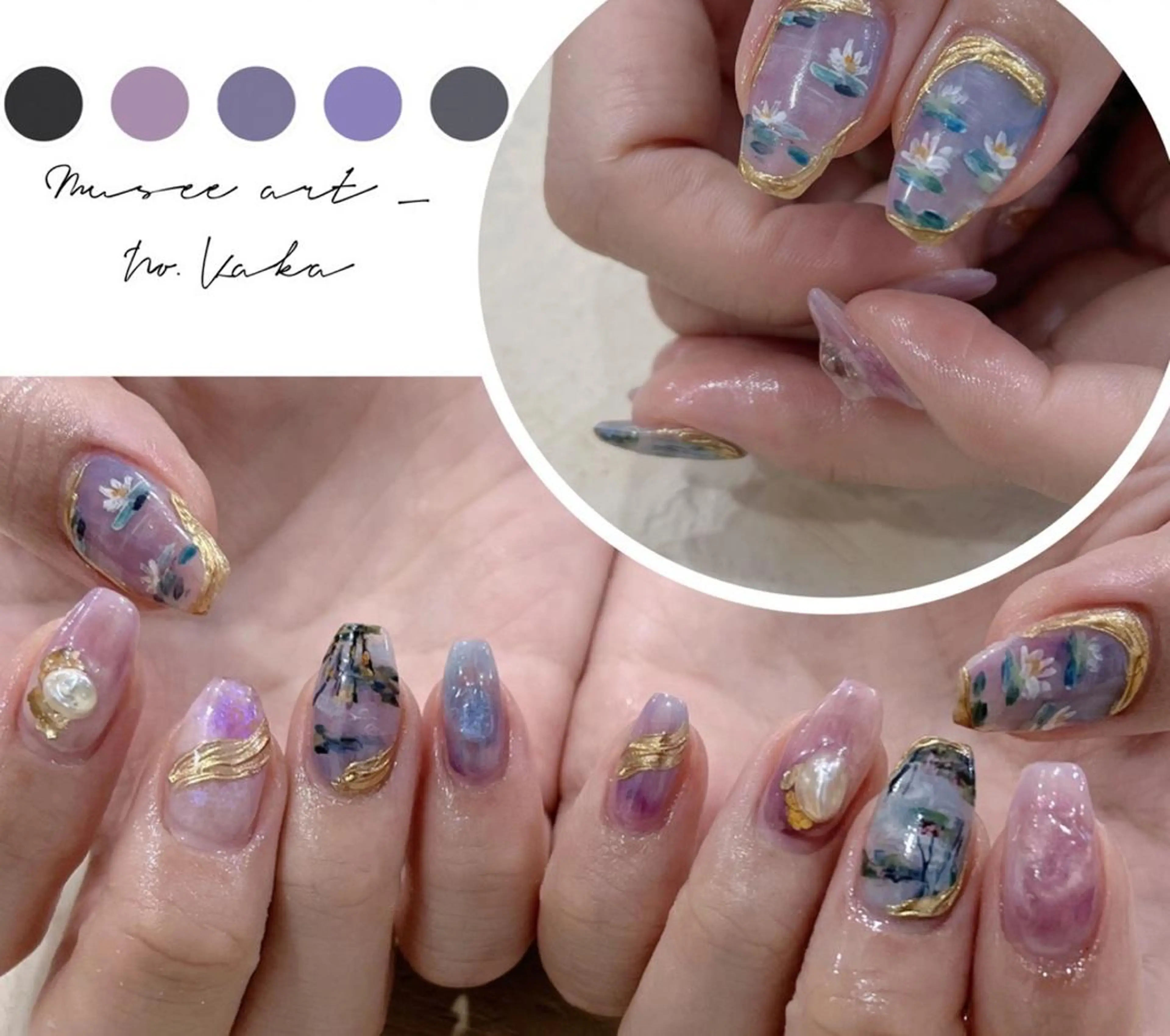 ネイル musee art所属・Musee art 亀戸店のネイルデザイン