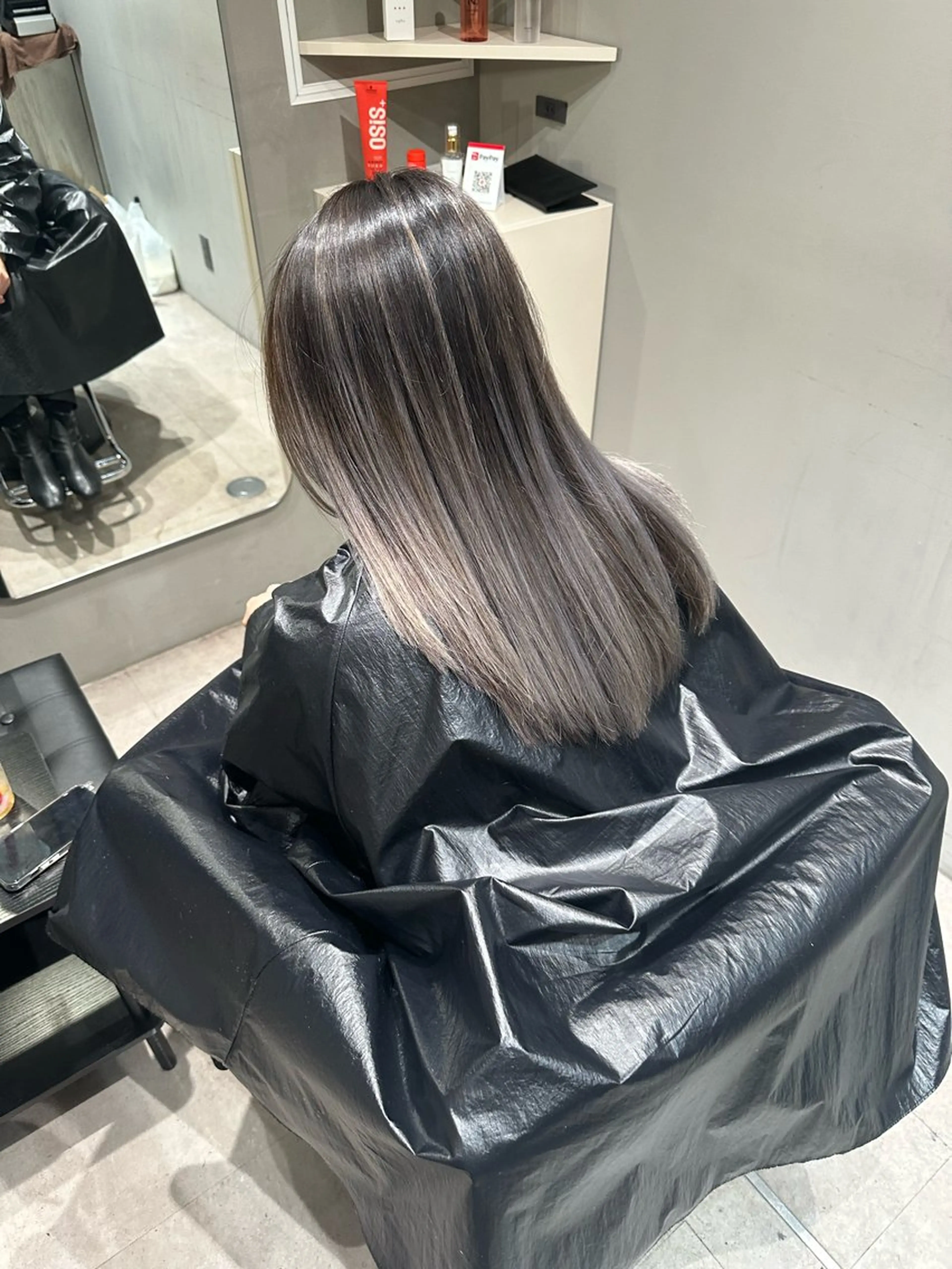 ロング カラー ヘアカラー メンズバレイヤージュ /町田/木村悠月のヘアスタイル