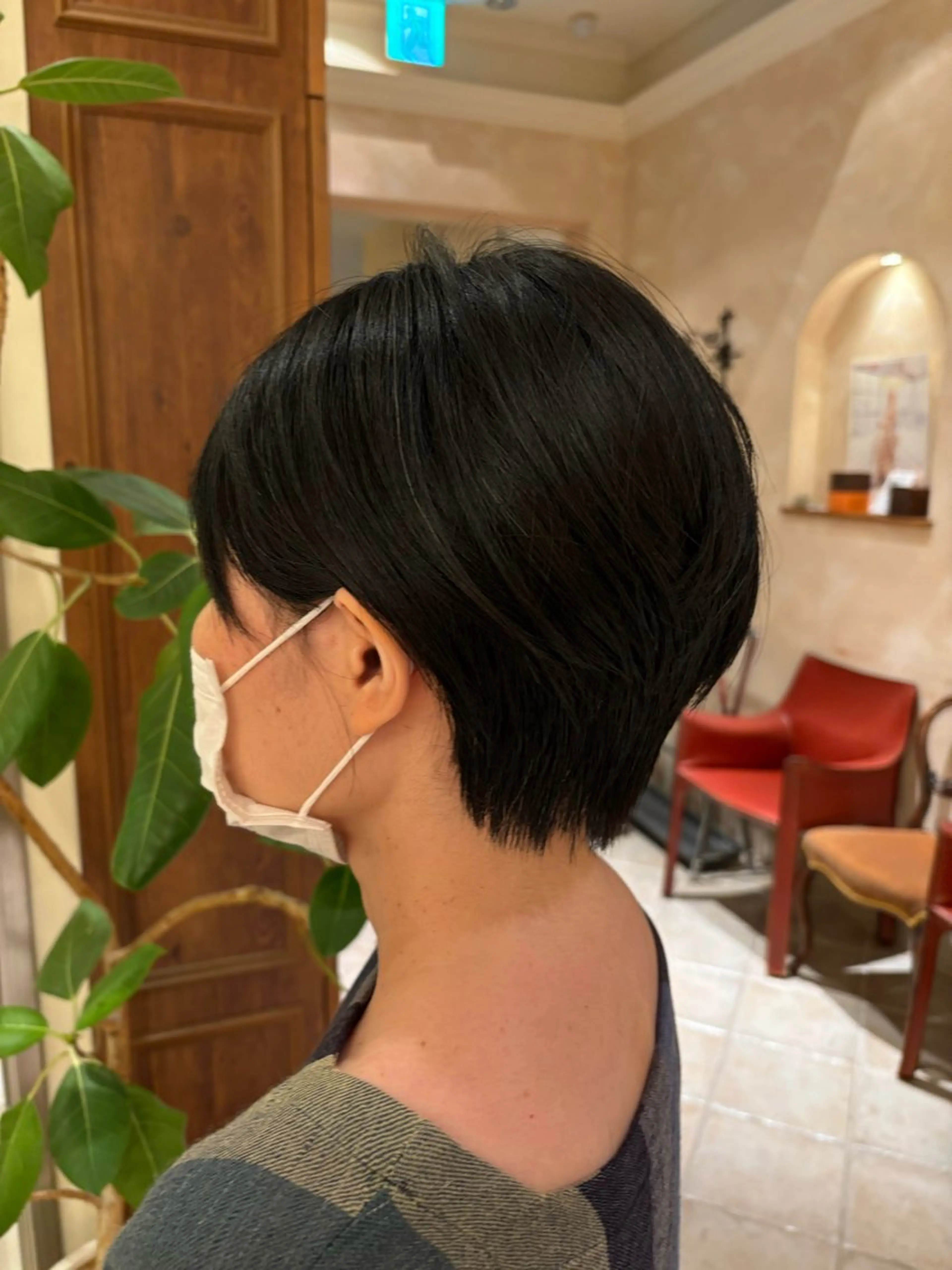 ショート 田内 満里奈のヘアスタイル