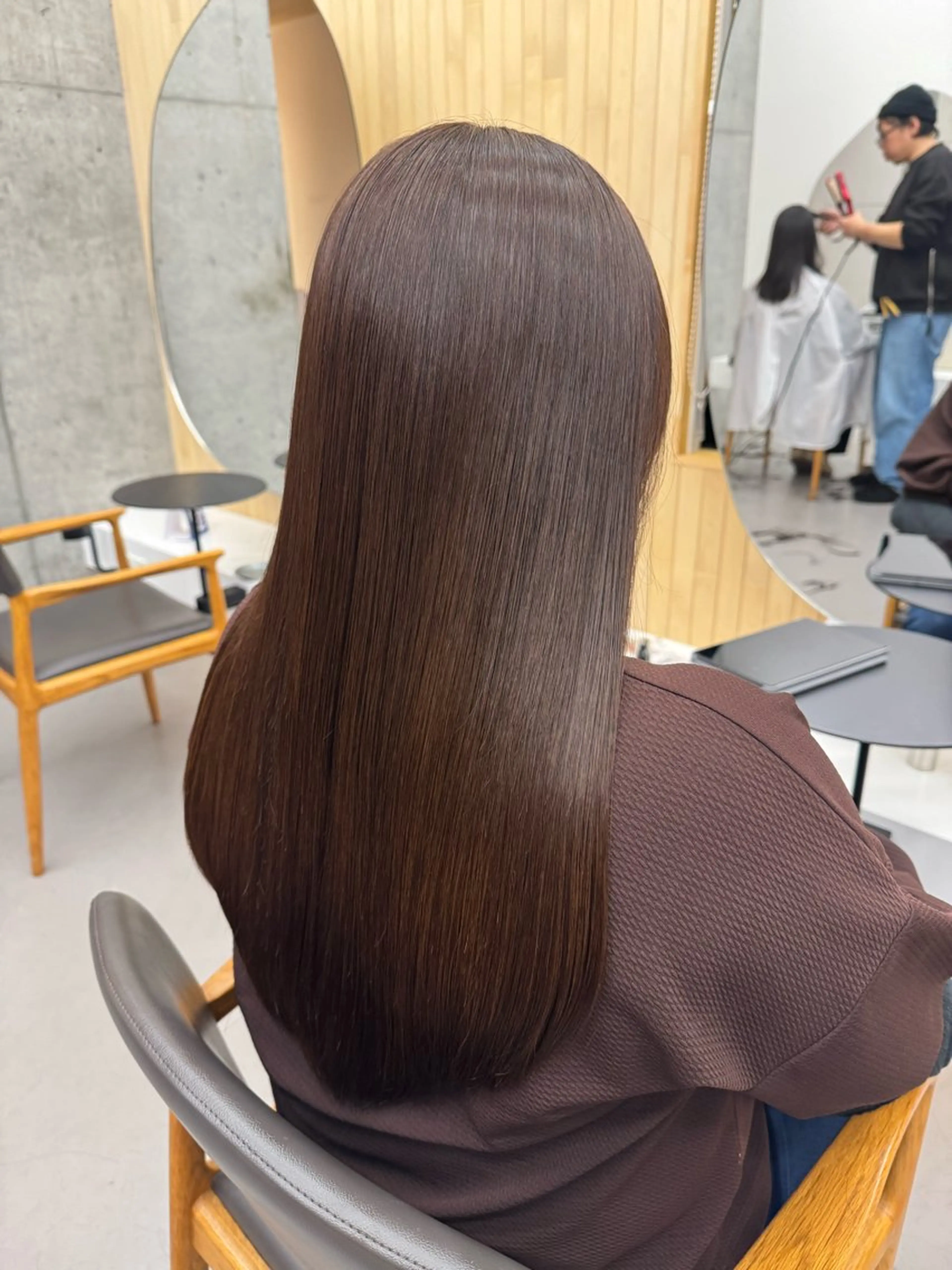 ロング カラー カット ヘアカラー 縮毛矯正 トリートメント 【予防美容特化】 kasumi🌷🌷のヘアスタイル