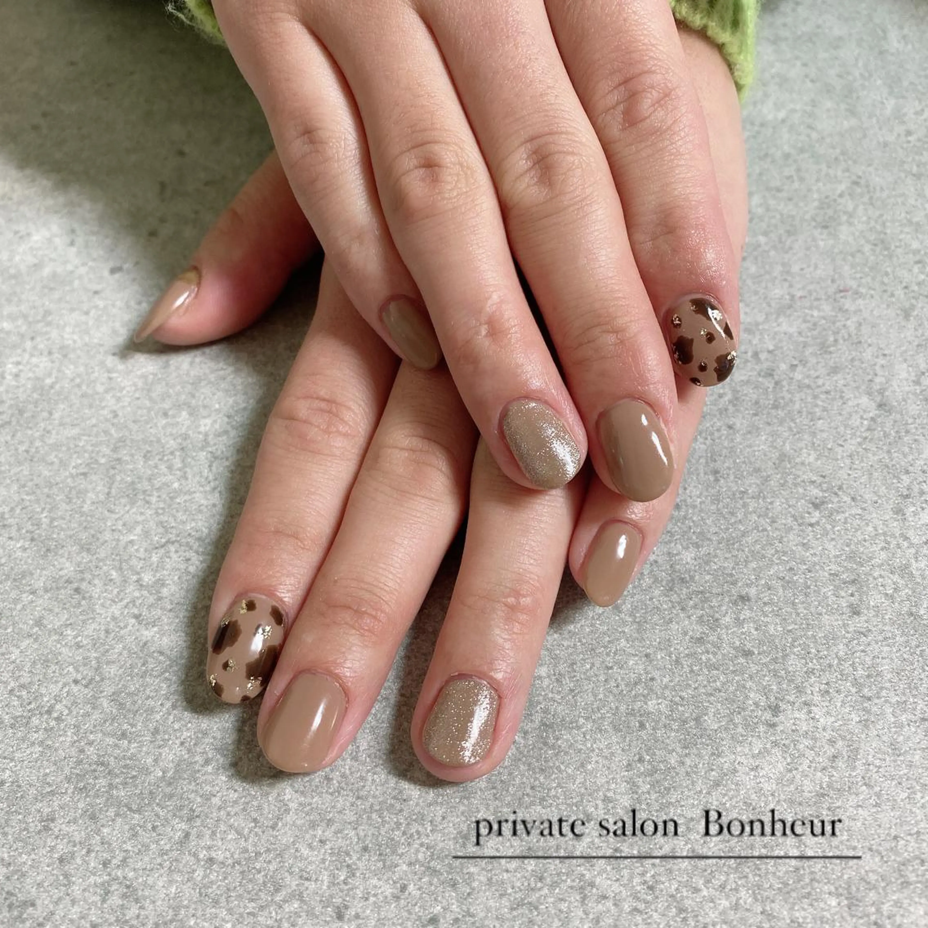 ネイル ハンドネイル BONHEUR Annaのネイルデザイン