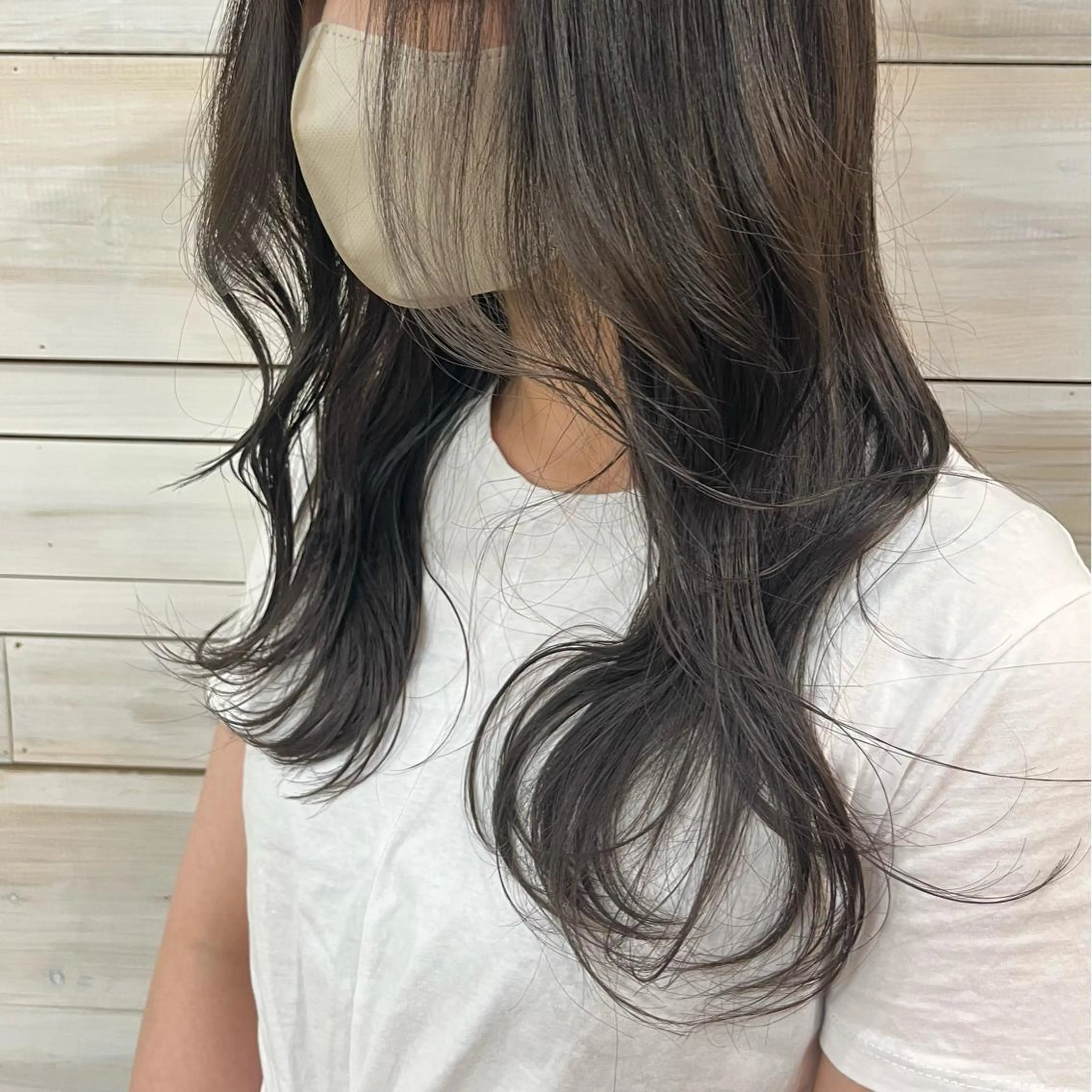 白髪染めでも艶のある美しさに🥀最新オーガニックグレイカラー🎨＋似合わせカット🍃の写真