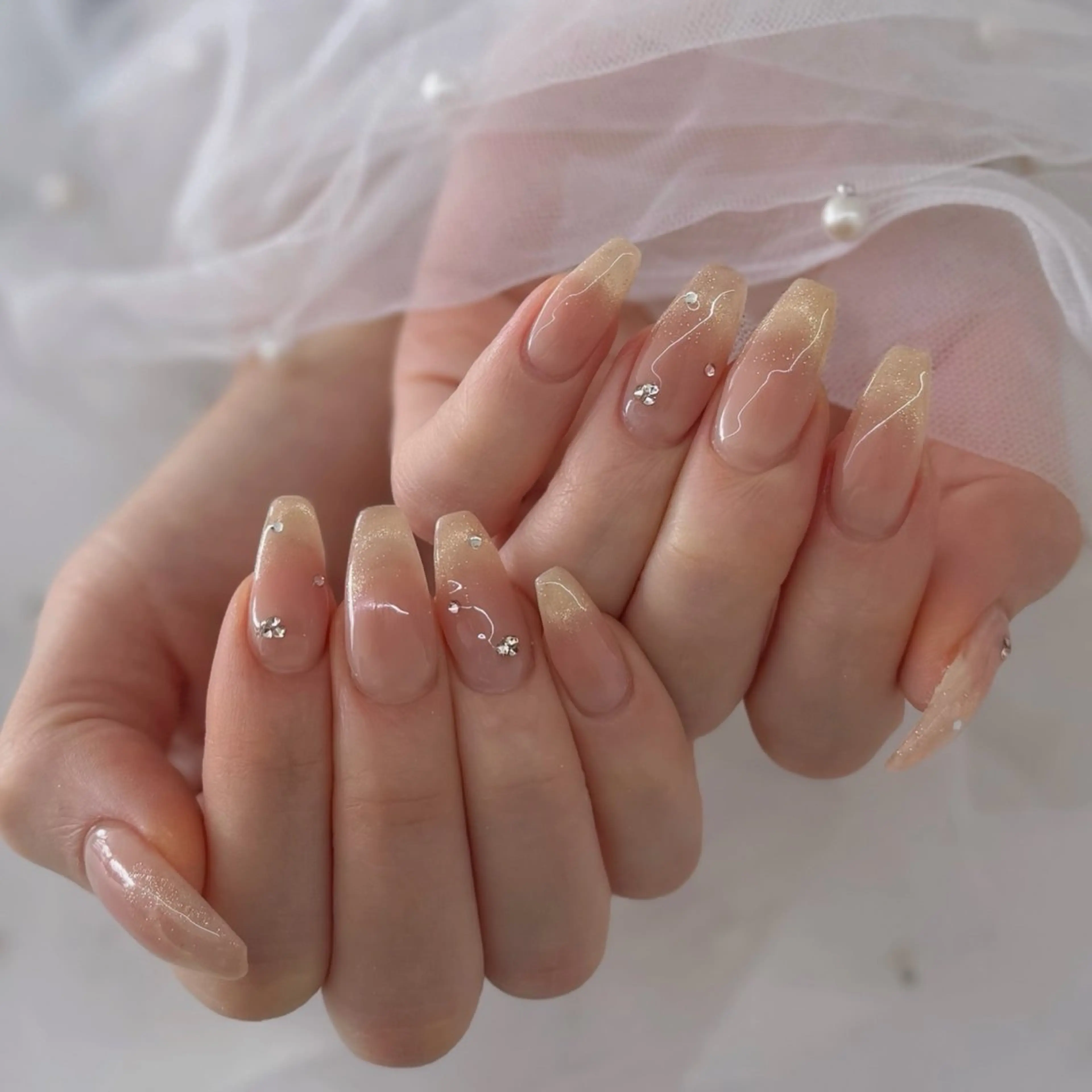 初回オフ半額✨オフあり【長さだし10本】デザイン持ち込み¥14,500~の写真