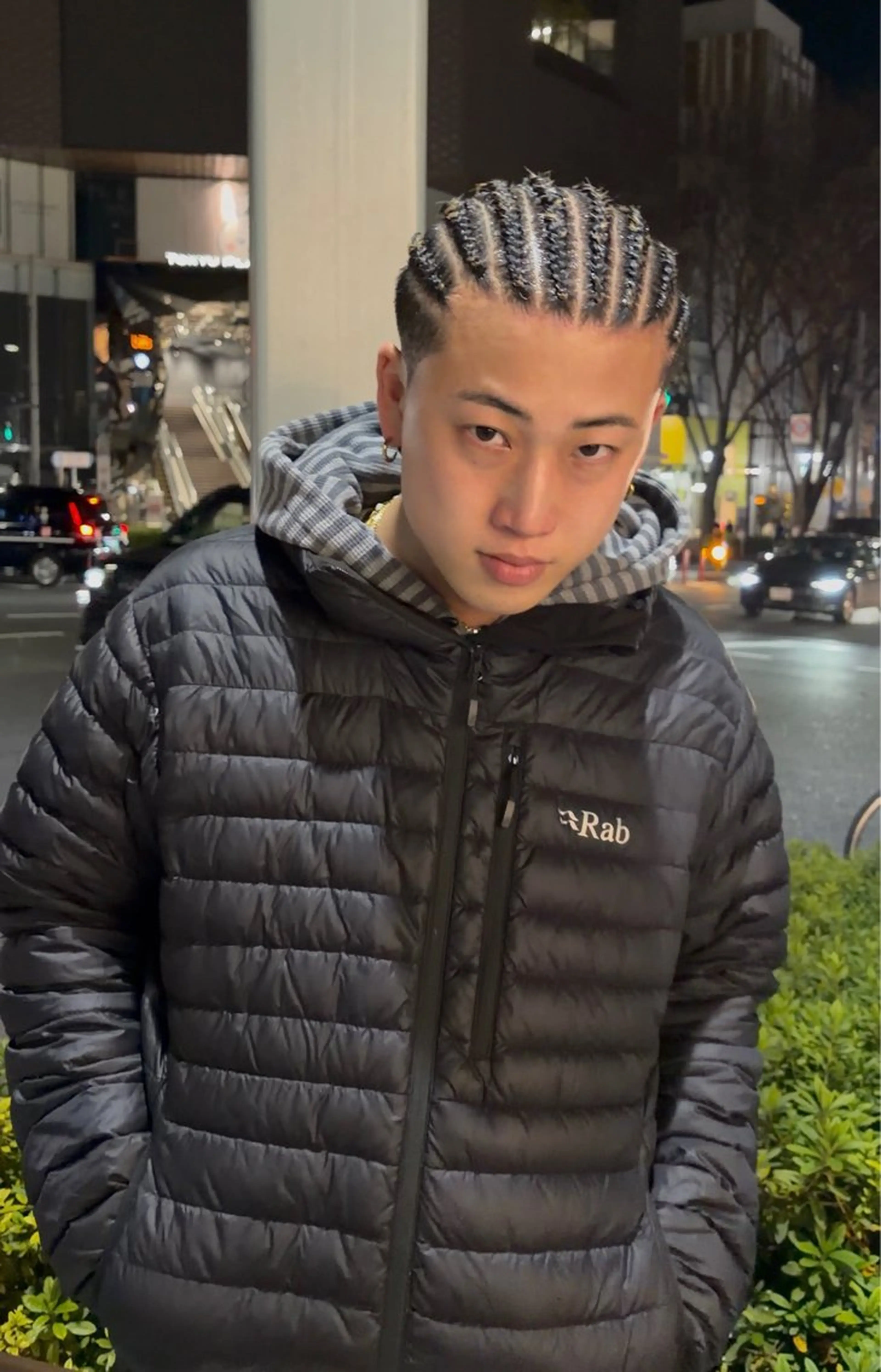 ショート ヘアアレンジ メンズ エクステ ヘアセット SALOWIN 神宮前５丁目店所属・メンズ/特殊ヘア パーマ🕷️小夏貴也のヘアスタイル