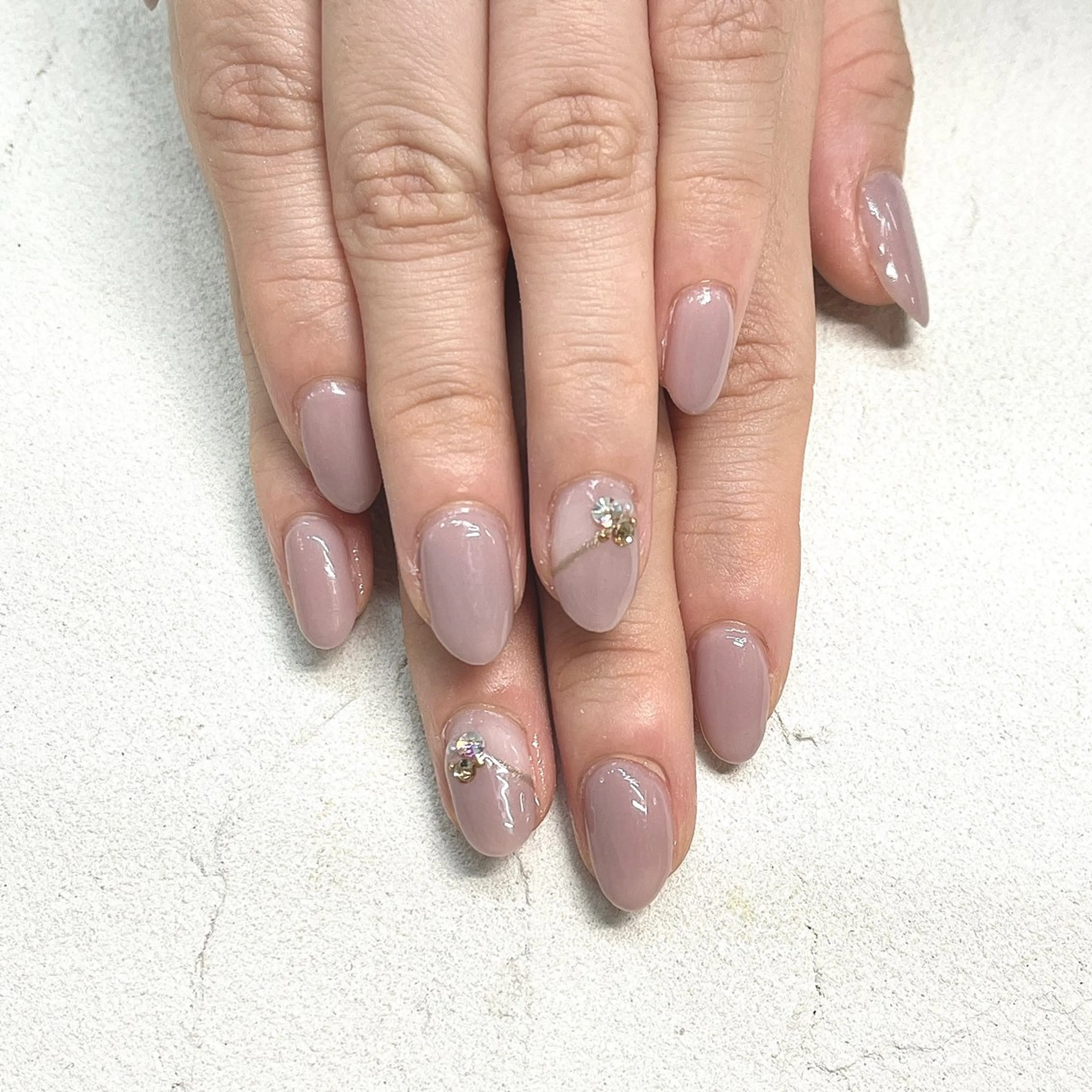 ネイル アートネイル フットネイル フレンチネイル ジェルネイル ゴールド Bianca市ヶ谷店 Aiuraのネイルデザイン