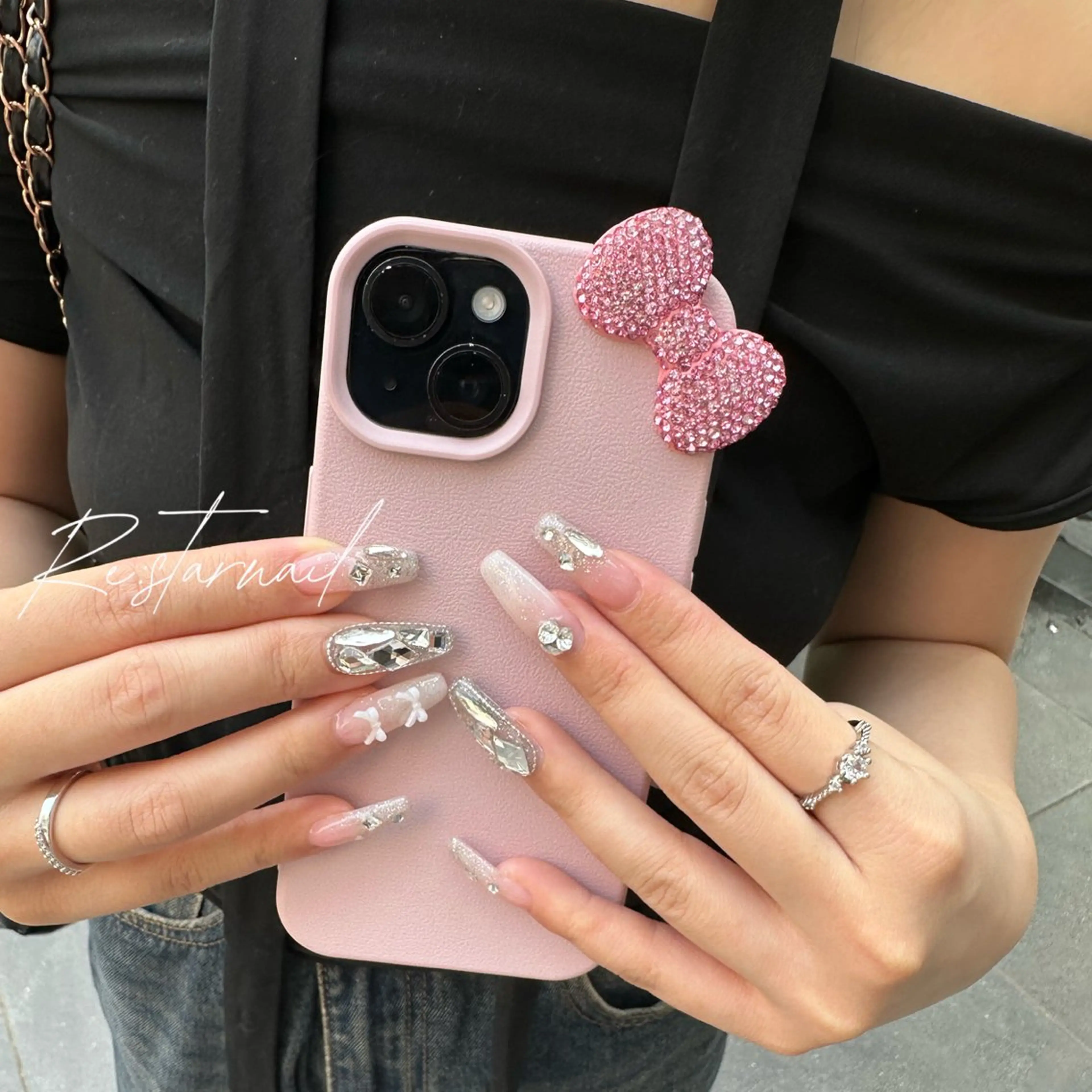 ネイル ロングネイル スカルプネイル ハンドネイル Re:star nailのネイルデザイン