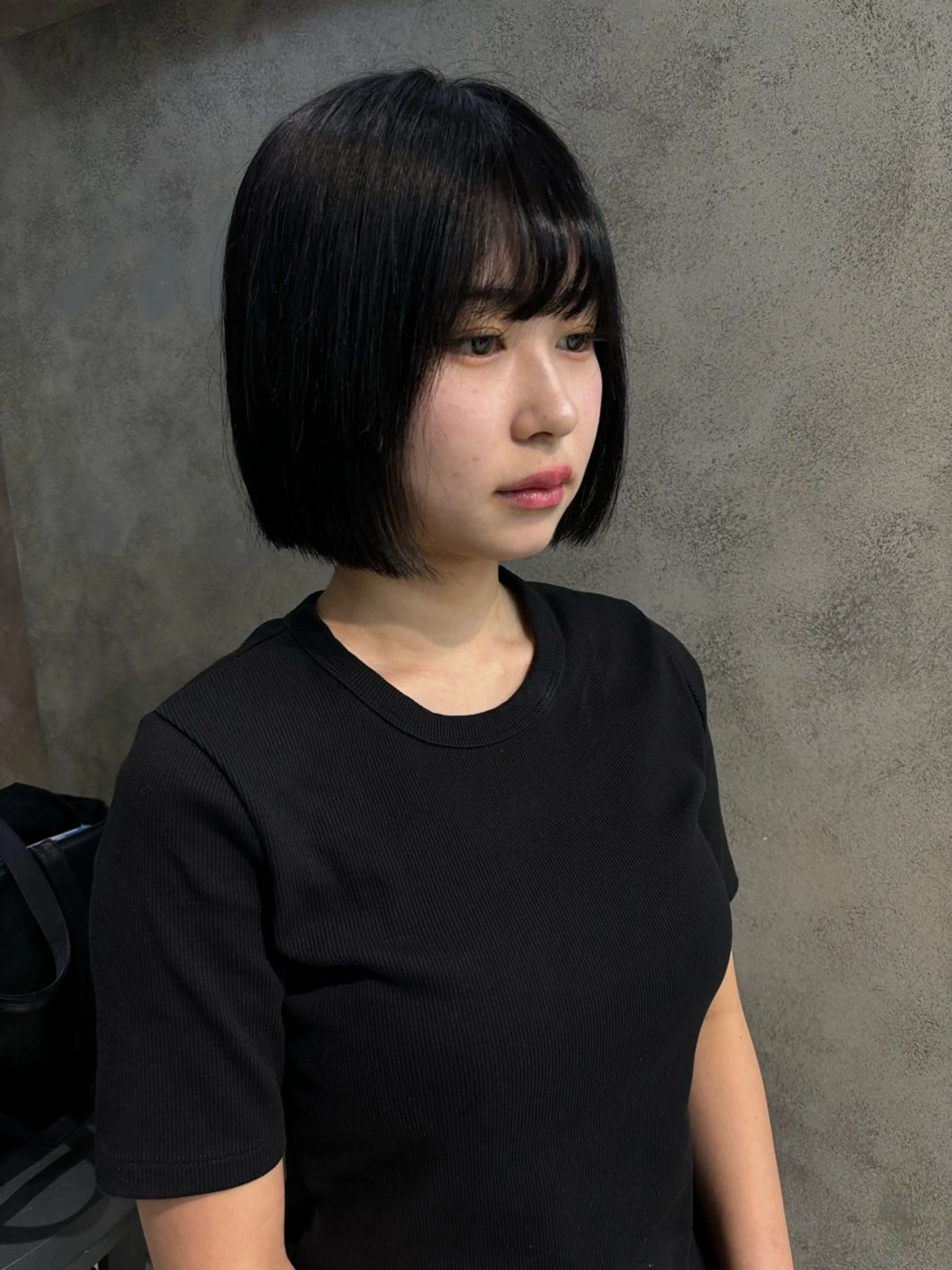 ショート カラー ヘアアレンジ ボブ/透明感ベージュ 🫧クルミ🌟のヘアスタイル