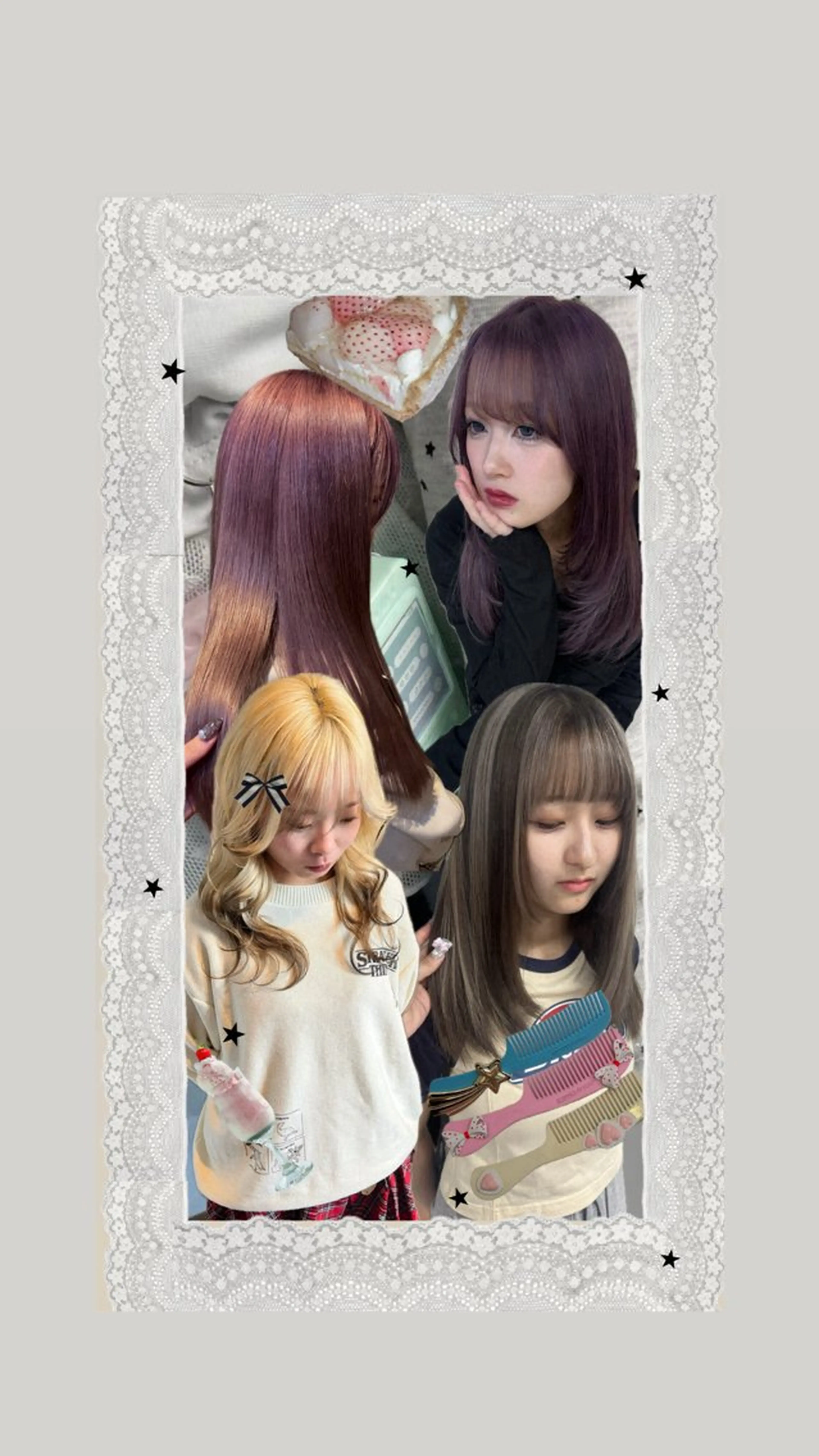 ロング カラー ブリーチ デザインカラー ダブルカラー ハイトーンカラー インナーカラー ヘアカラー 広香🪽ハイトーン/ ヘアセットのヘアスタイル