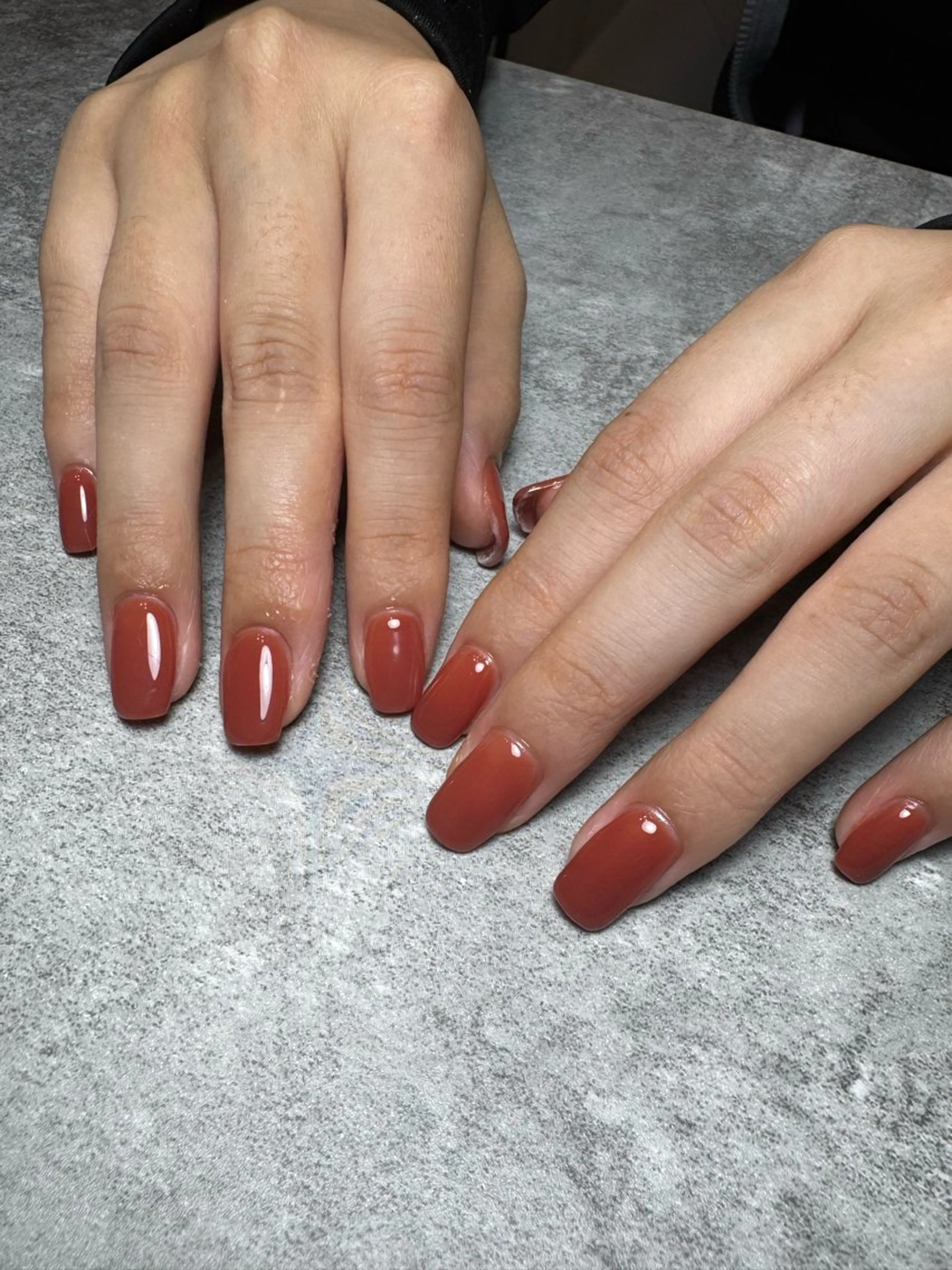 ネイル ワンカラーネイル ハンドネイル MATATABI. kumiのネイルデザイン