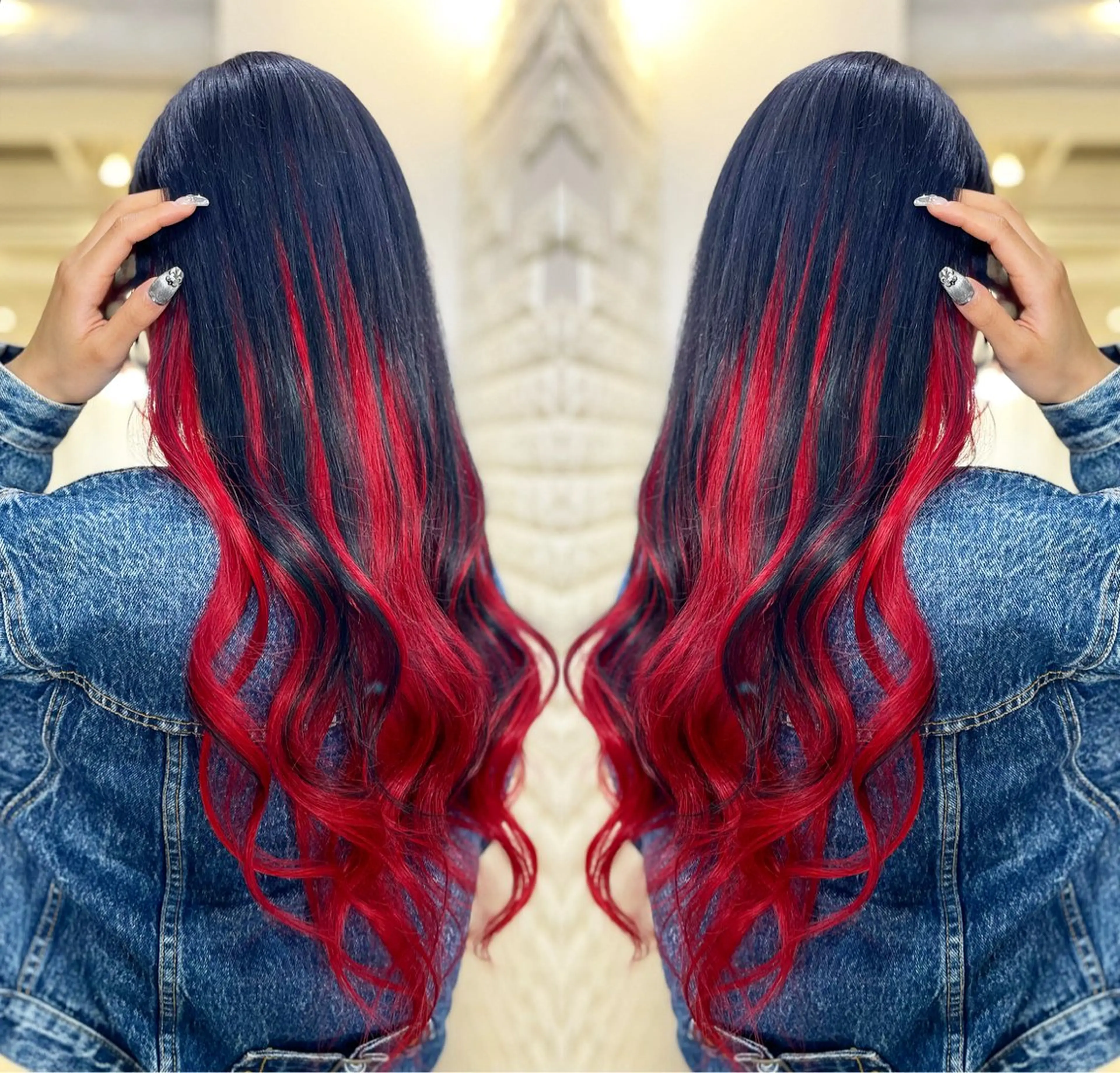 ロング Shelltie Fiel(シェルティフィエル)錦糸町所属・シールエクステ 🦋‪錦糸町YUKAのヘアスタイル