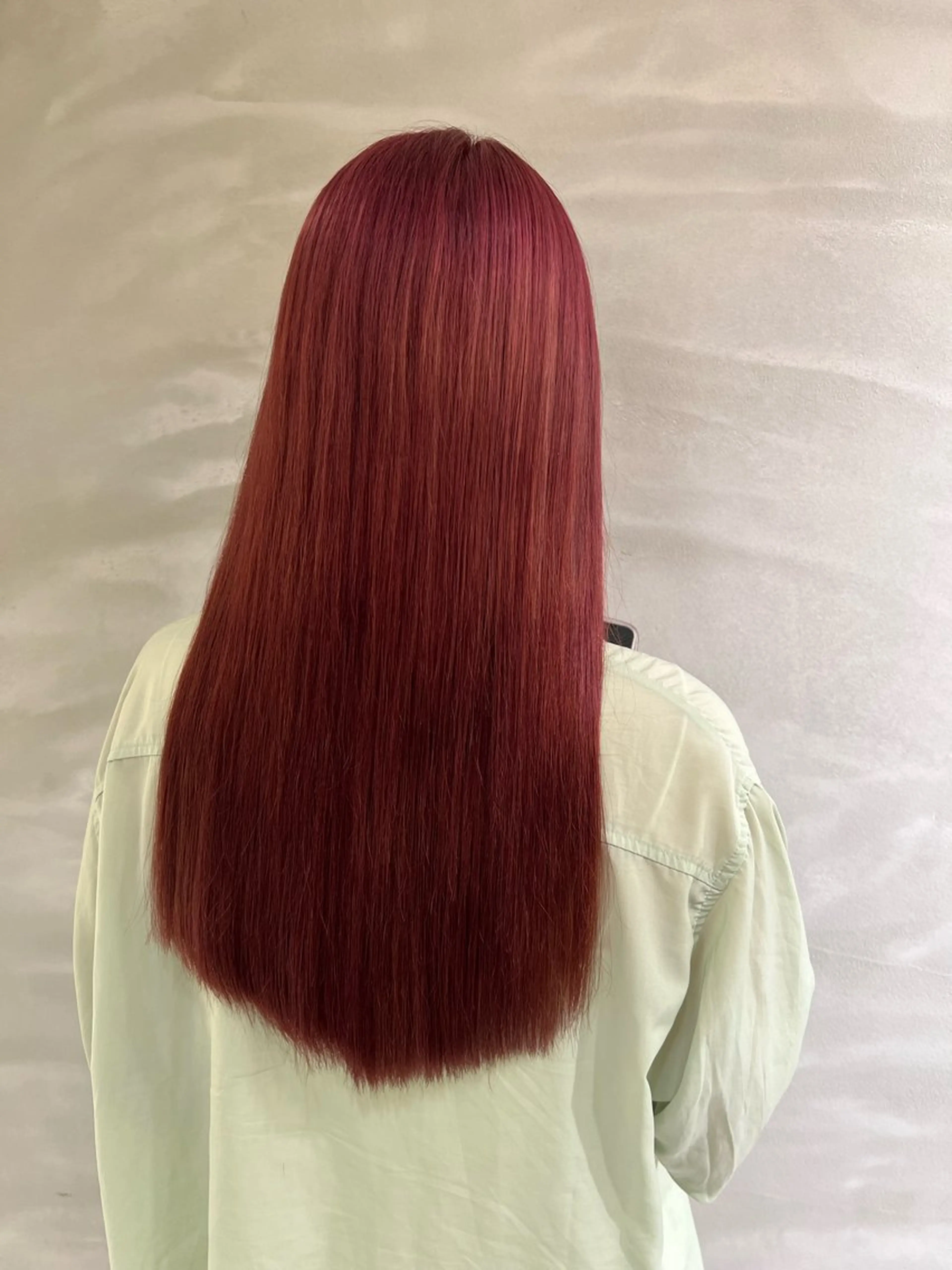 ロング カラー ブリーチ ケアカラー 縮毛矯正 Vélua/miiu所属・韓国束感まつ毛 /Takaのマツエク・マツパデザイン