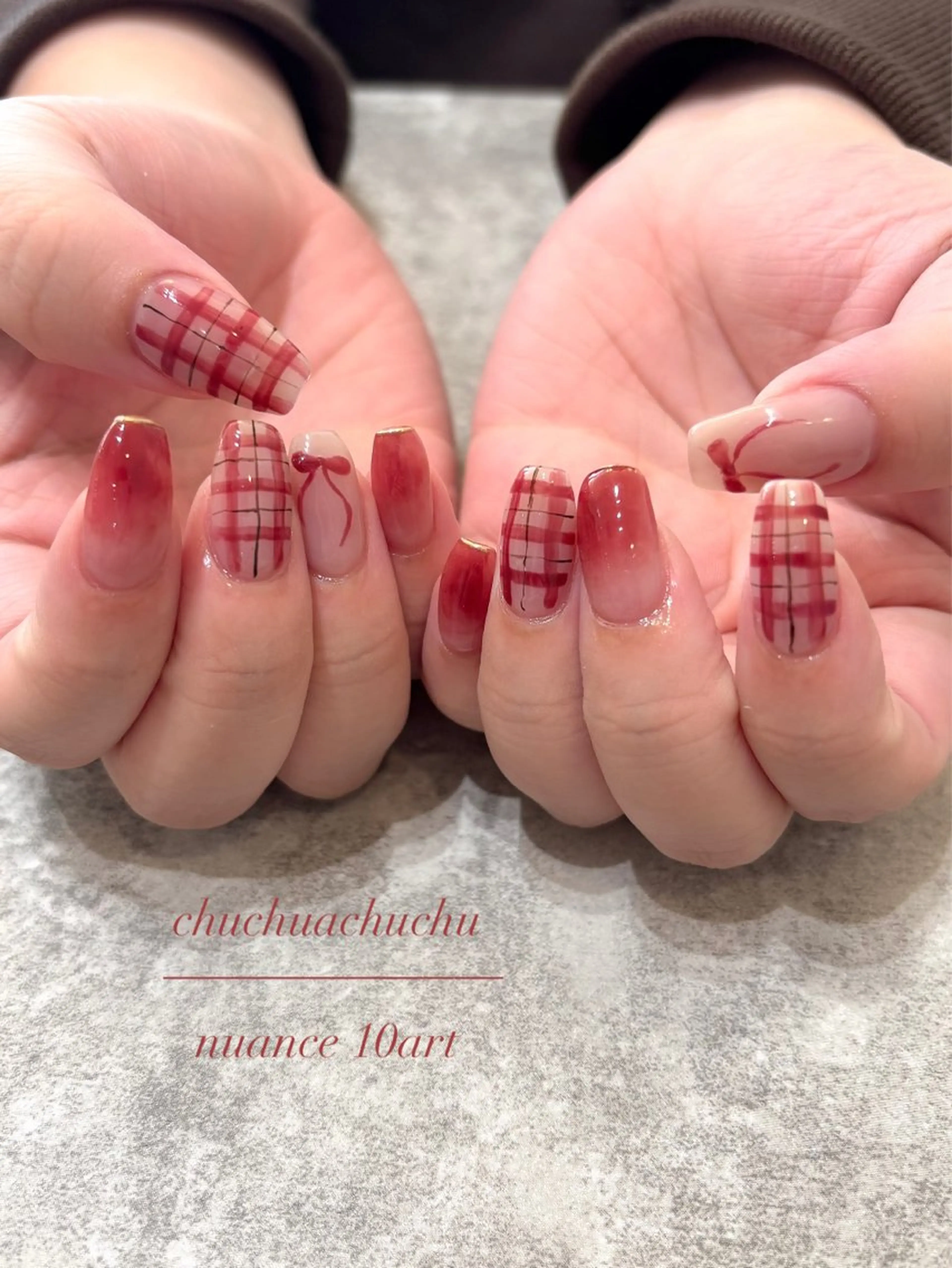 ネイル チュチュアチュチュ mareのネイルデザイン