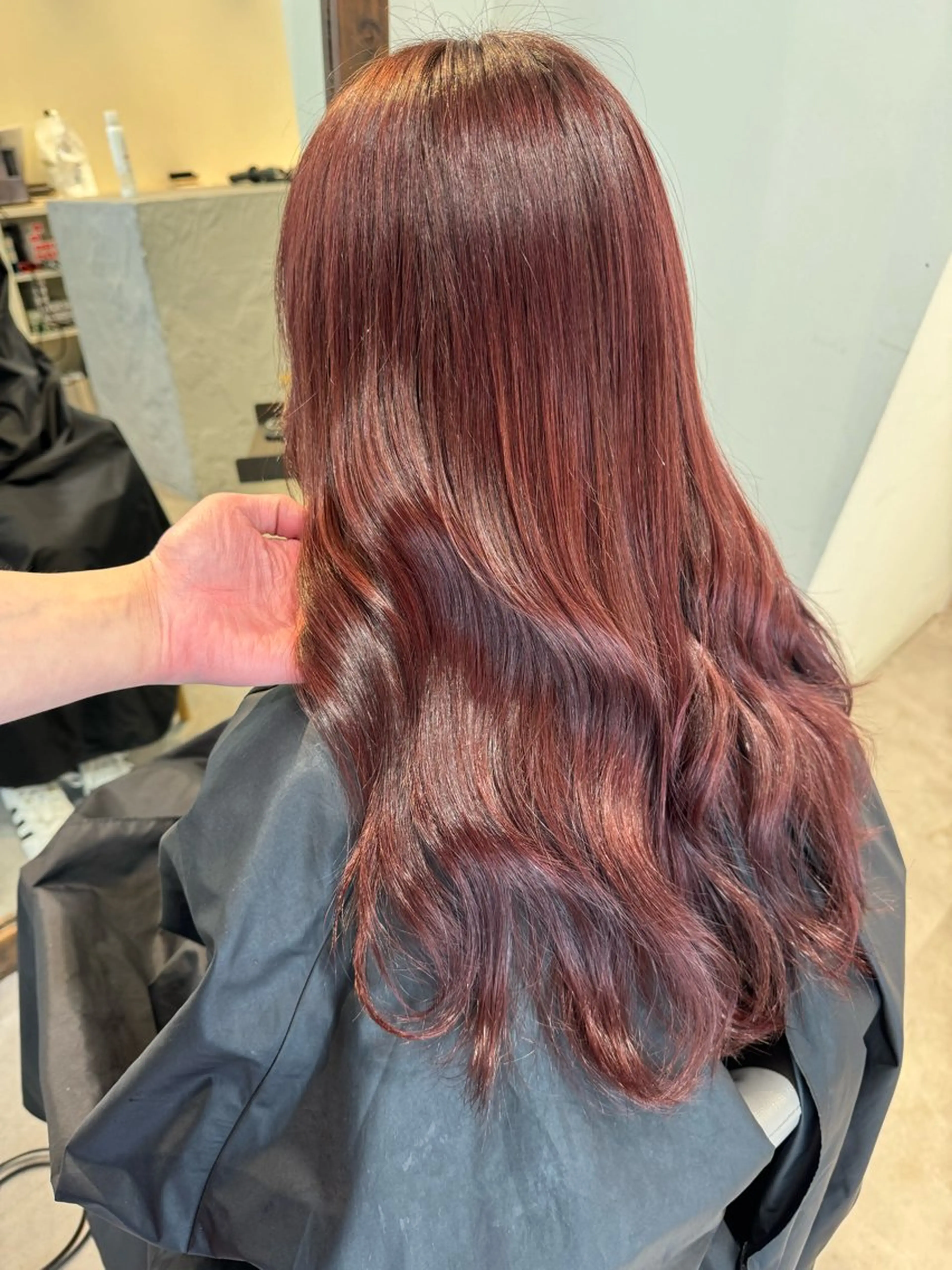 ロング Clore所属・うる艶ヘア♡韓国好き 透明感　shotaのヘアスタイル