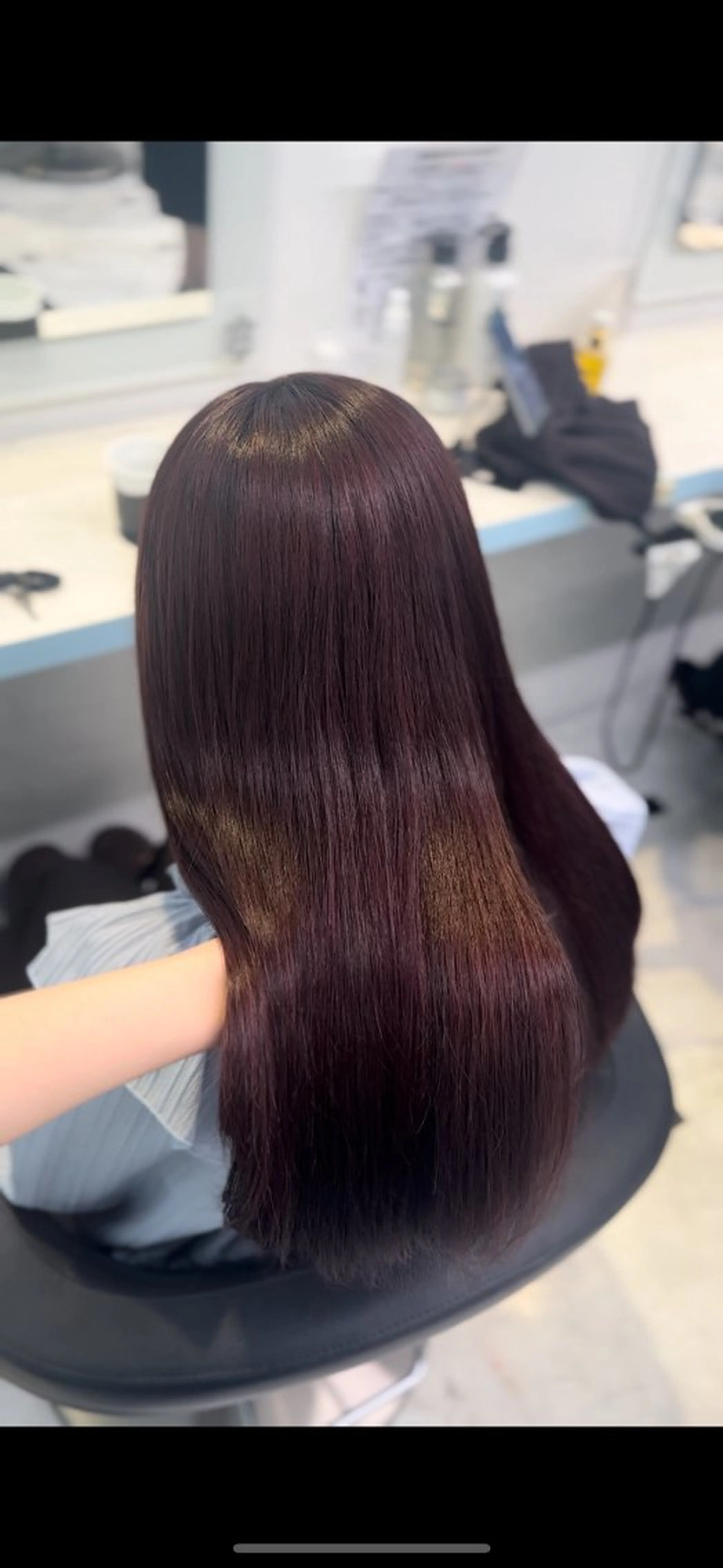 ロング カラー ♥️暖色モテカラ ー♥️由夏のヘアスタイル