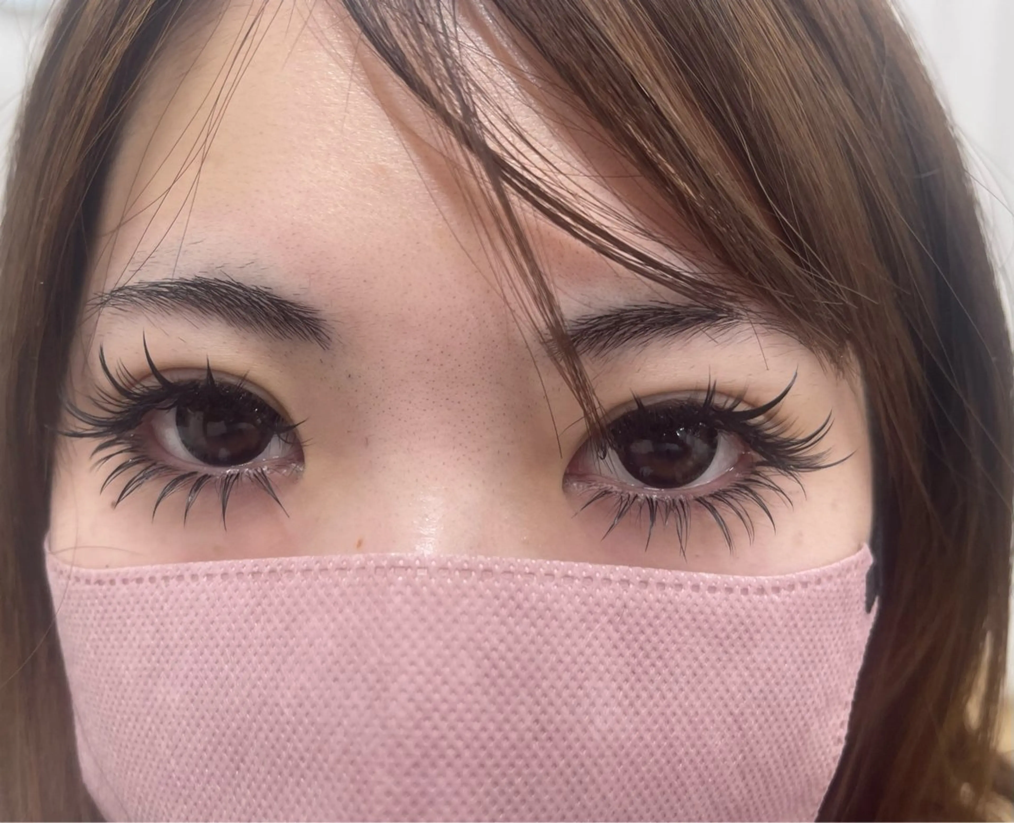 マツエク・マツパ 付け放題 バインドロック フラットラッシュ 韓国風マツエク パリジェンヌラッシュリフト マツエク ╹◡╹Mimoミモ Eye&Nailのマツエク・マツパデザイン